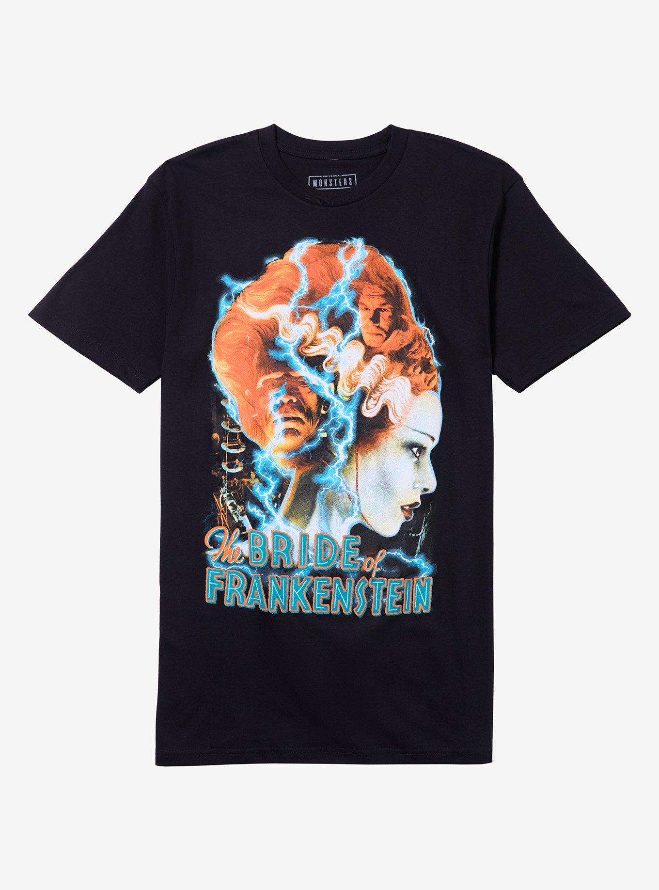 Rock Rebel Universal Monsters The Bride Of Frankenstein T-Shirt, , hi-res