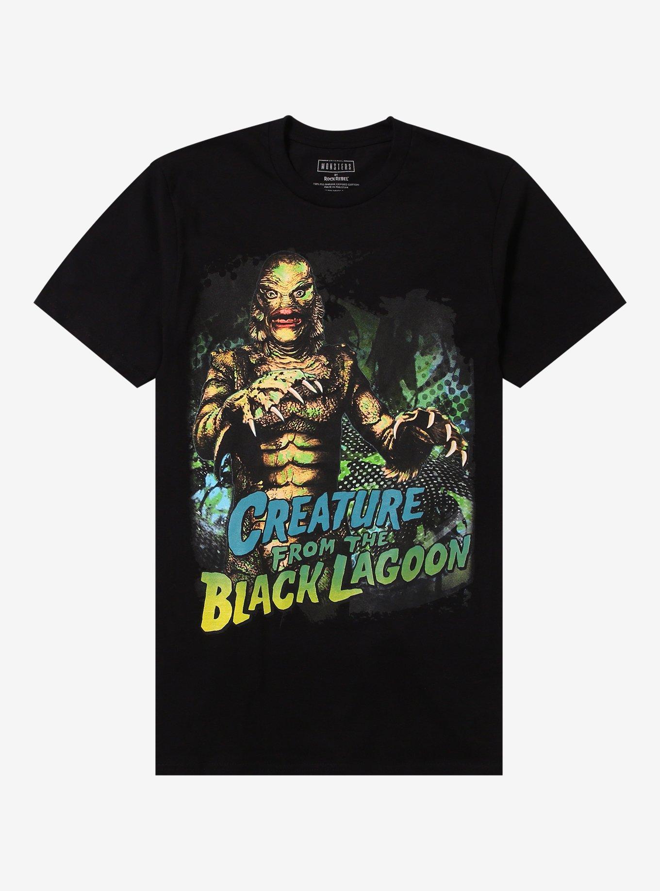 Universal Monsters Creature From The Black Lagoon Portrait T-Shirt, , hi-res