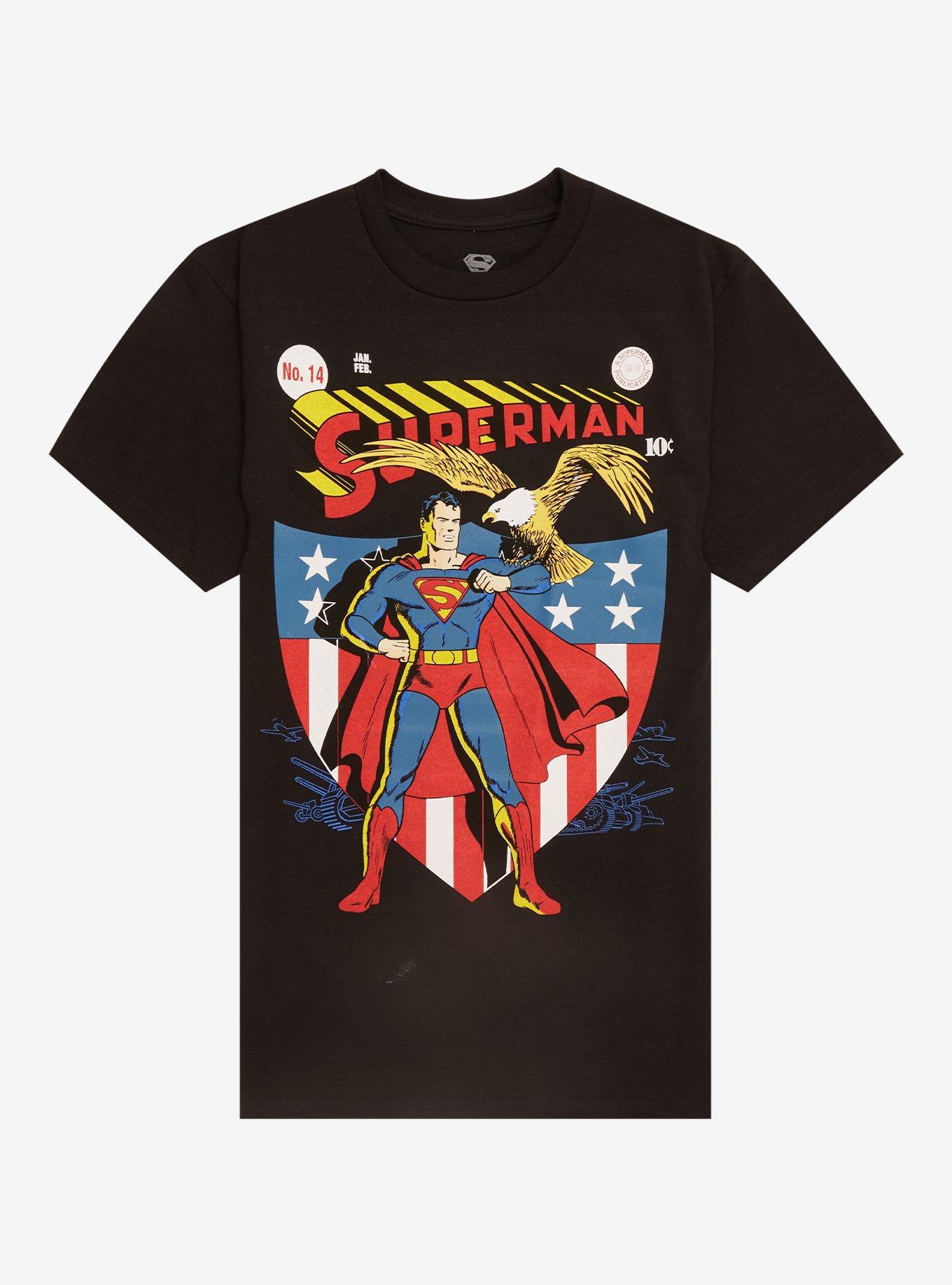 DC Comics Superman American Shield T-Shirt, , hi-res