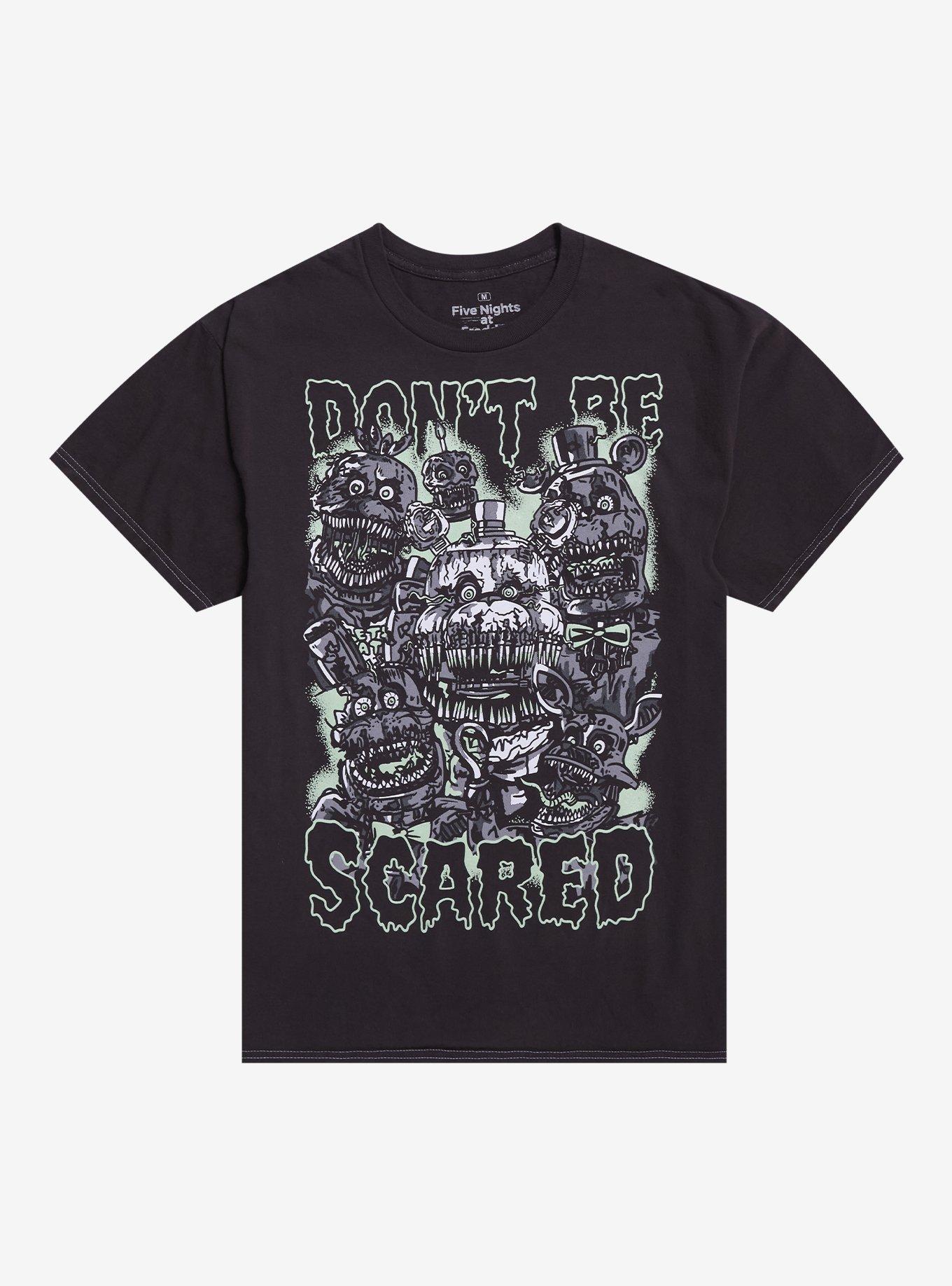 Five Nights At Freddy's Don't Be Scared T-Shirt, , hi-res