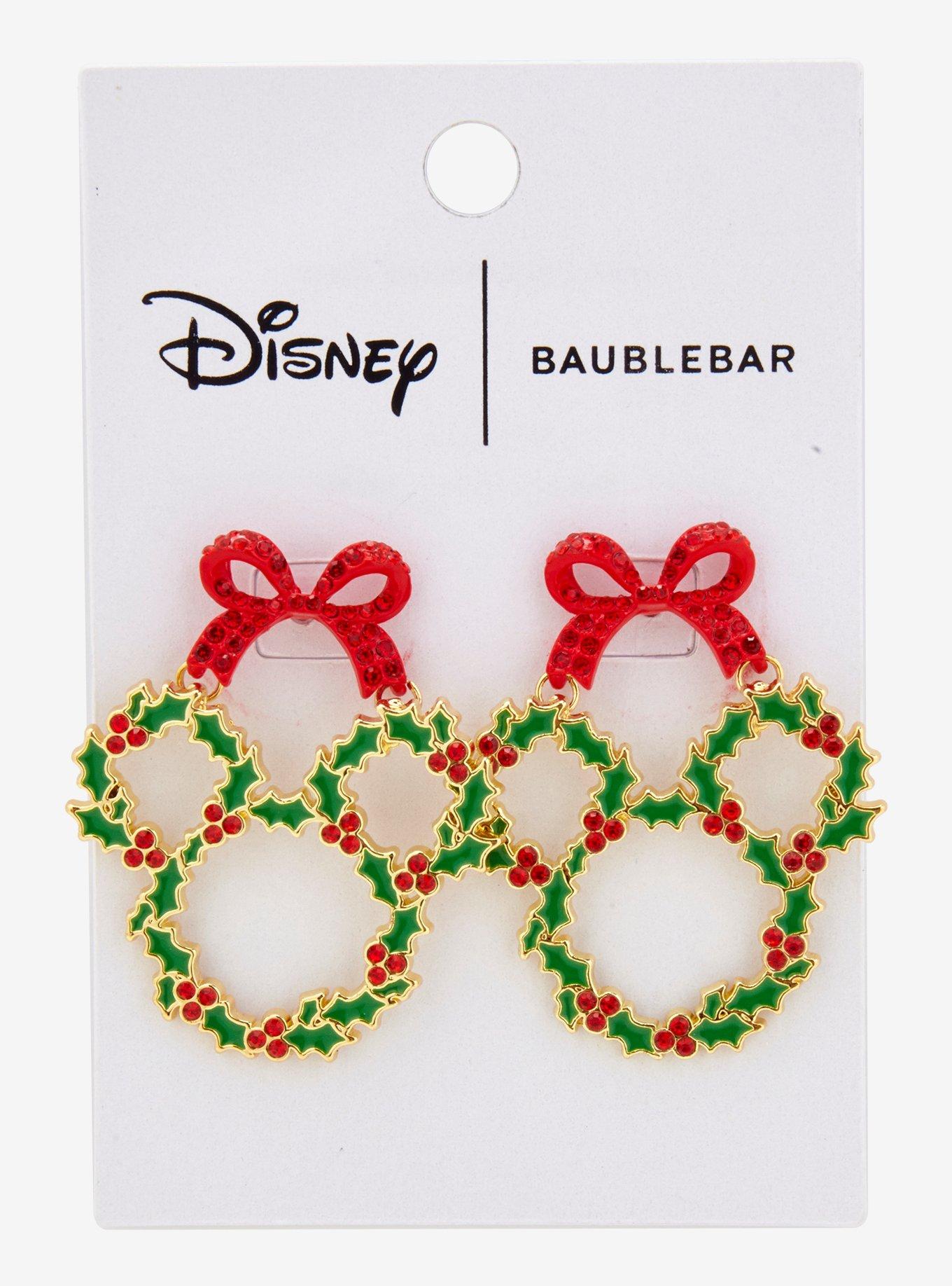 Baublebar Disney Mickey Mouse Wreath Earrings, , hi-res