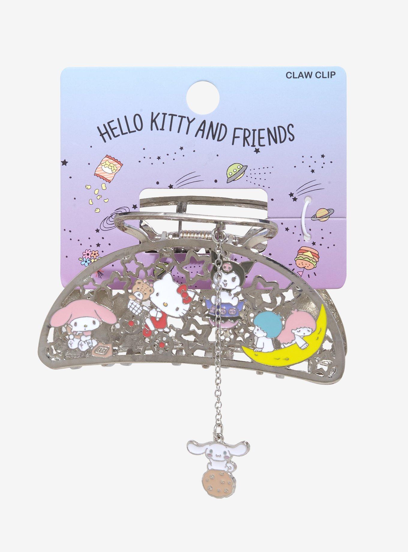 Sanrio Hello Kitty and Friends Space Metal Claw Clip with Charm - BoxLunch Exclusive, , hi-res