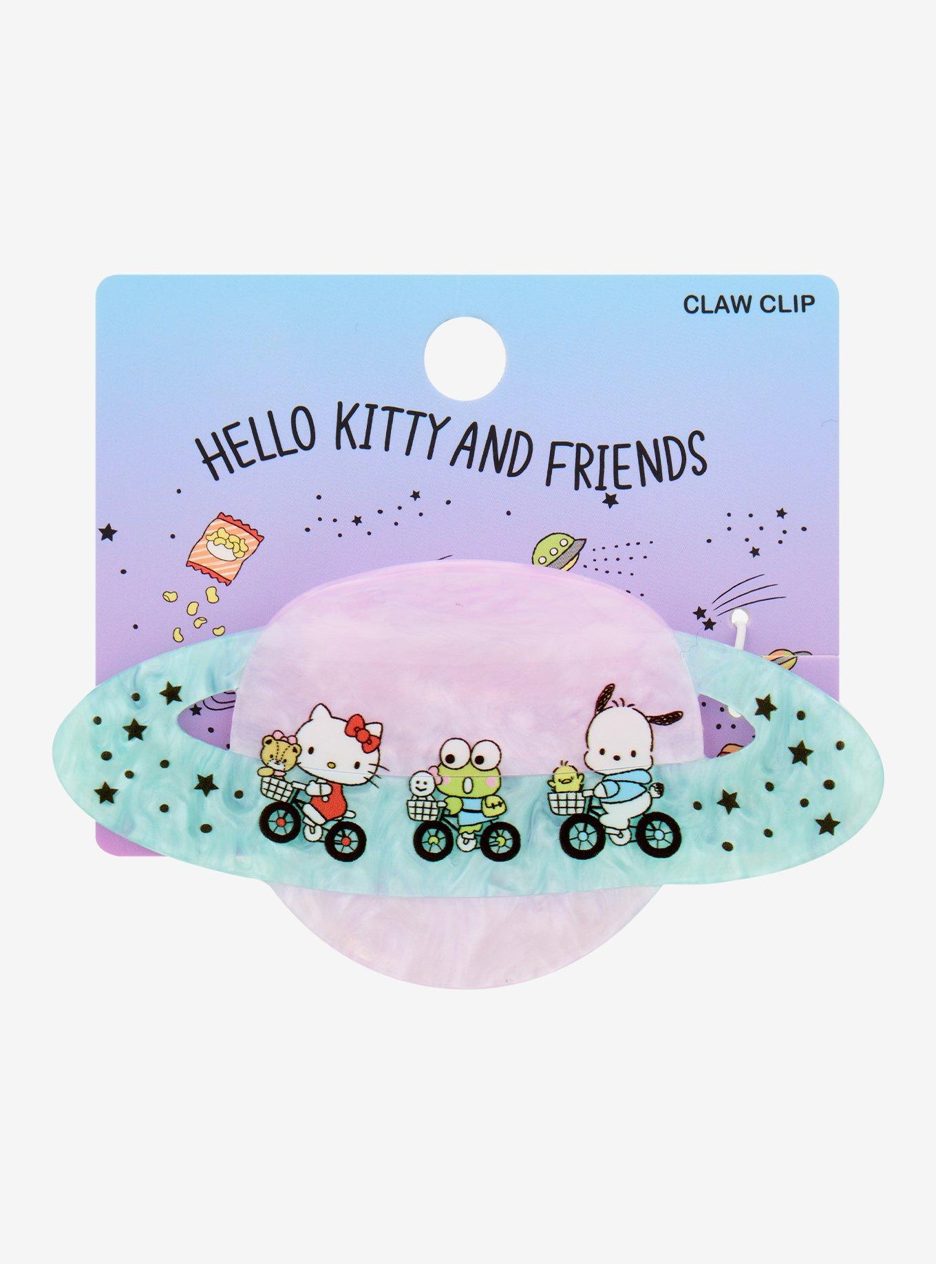 Sanrio Hello Kitty and Friends Planet Figural Claw Clip - BoxLunch Exclusive, , hi-res