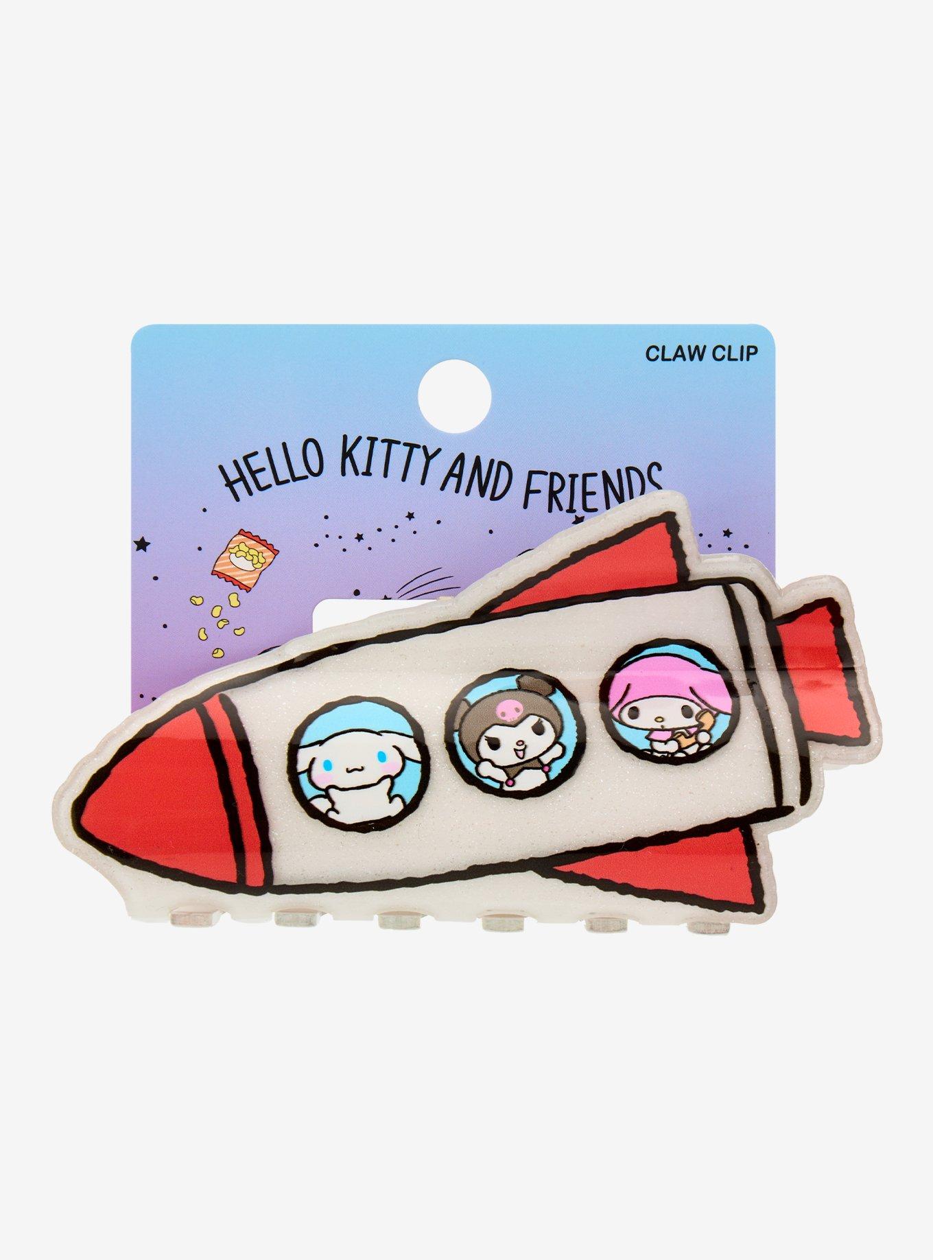 Sanrio Hello Kitty and Friends Rocket Figural Claw Clip - BoxLunch Exclusive, , hi-res