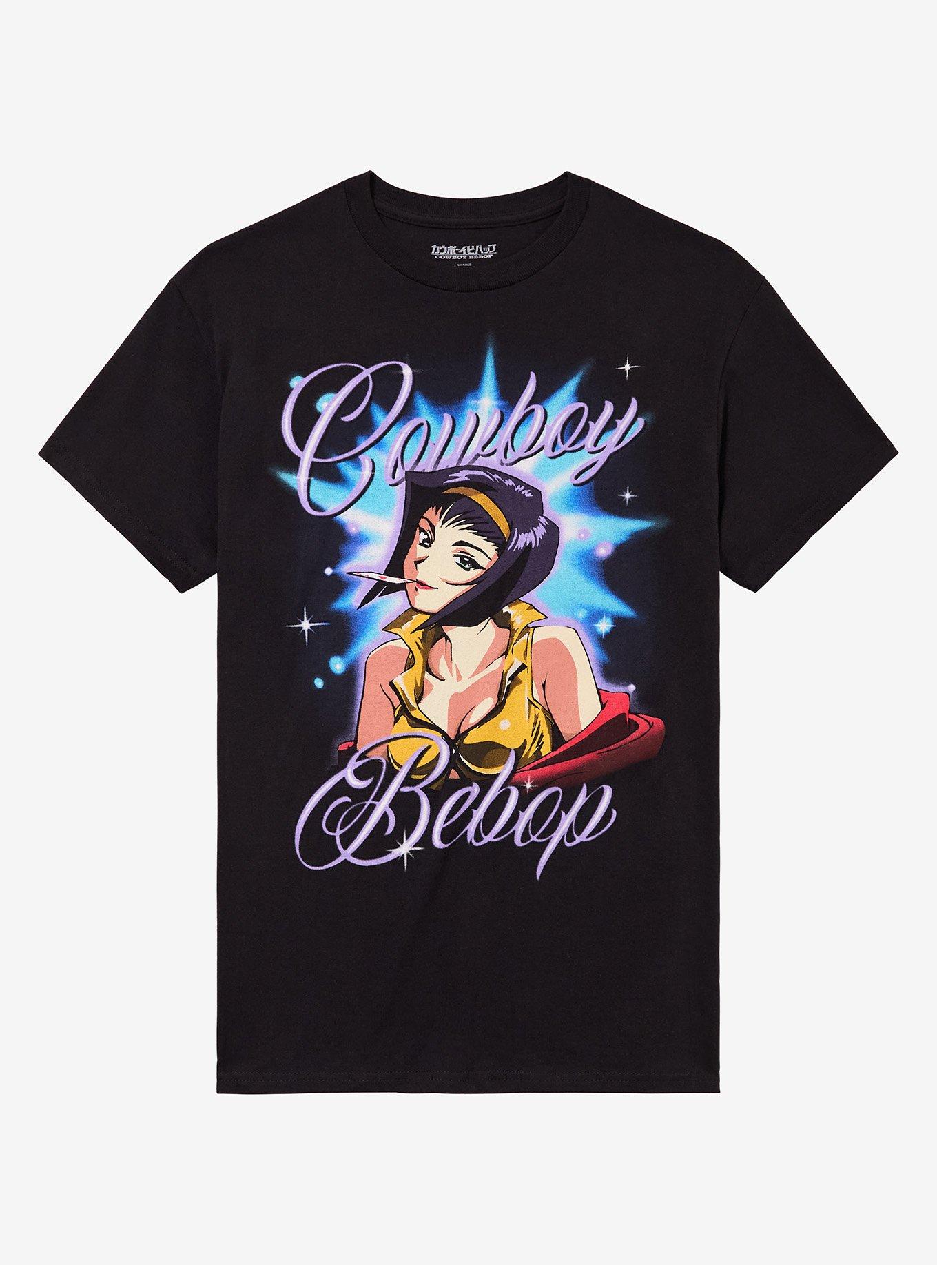 Cowboy Bebop Faye Airbrush Portrait T-Shirt, , hi-res