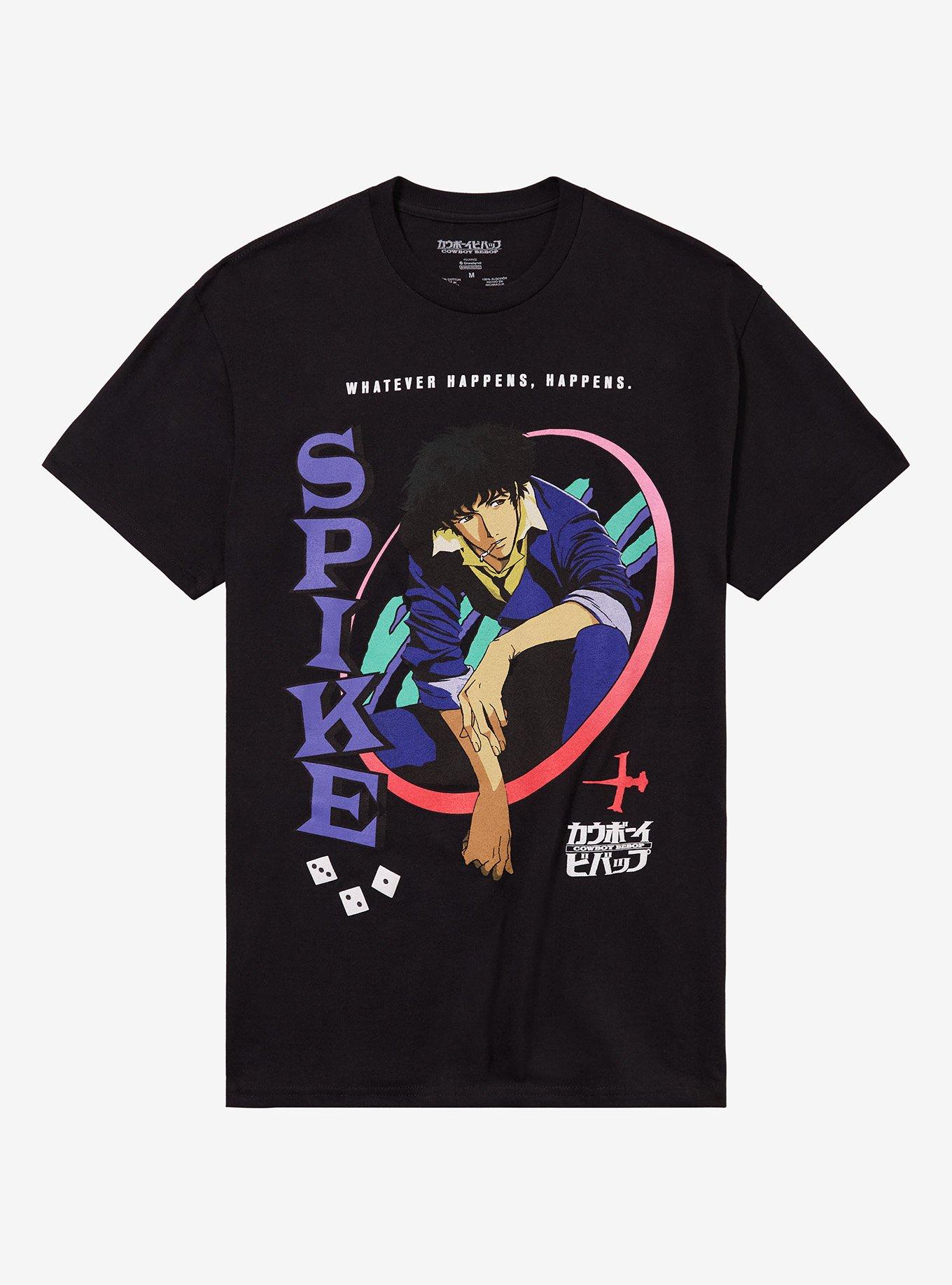Cowboy Bebop Spike Dice Portrait T-Shirt, , hi-res