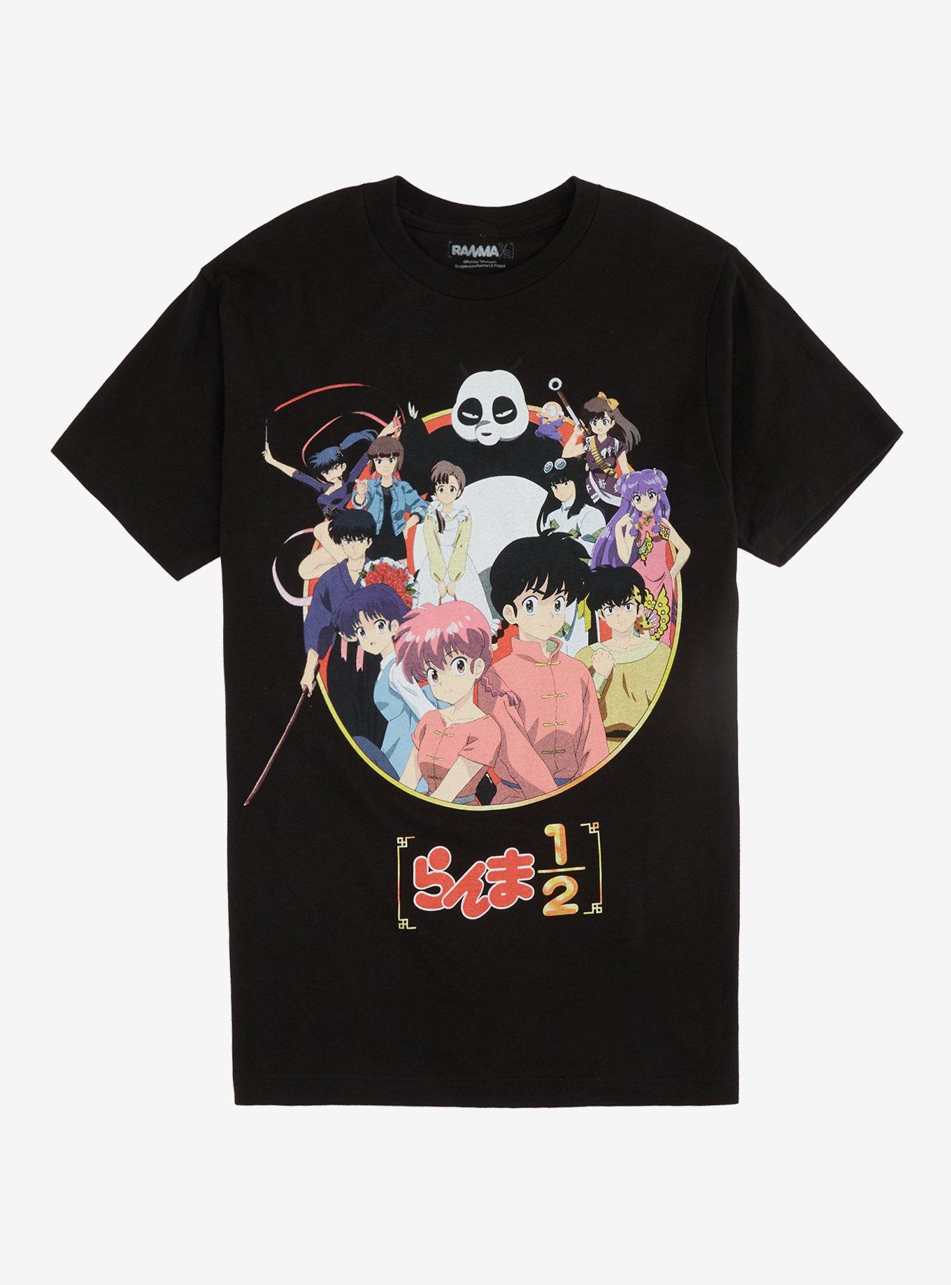 Ranma 1/2 Group T-Shirt, , hi-res