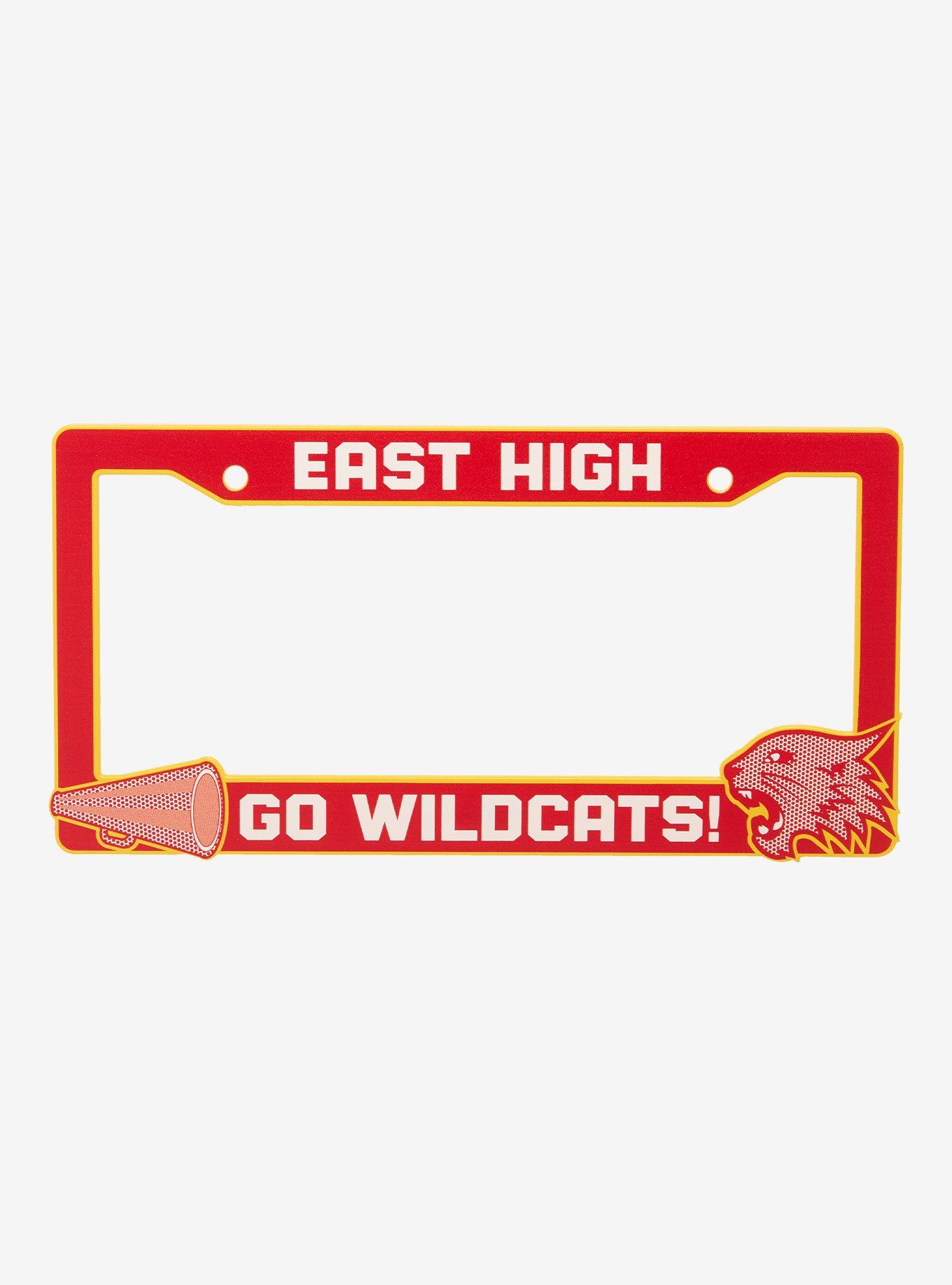 Disney High School Musical East High License Plate Frame - BoxLunch Exclusive, , hi-res