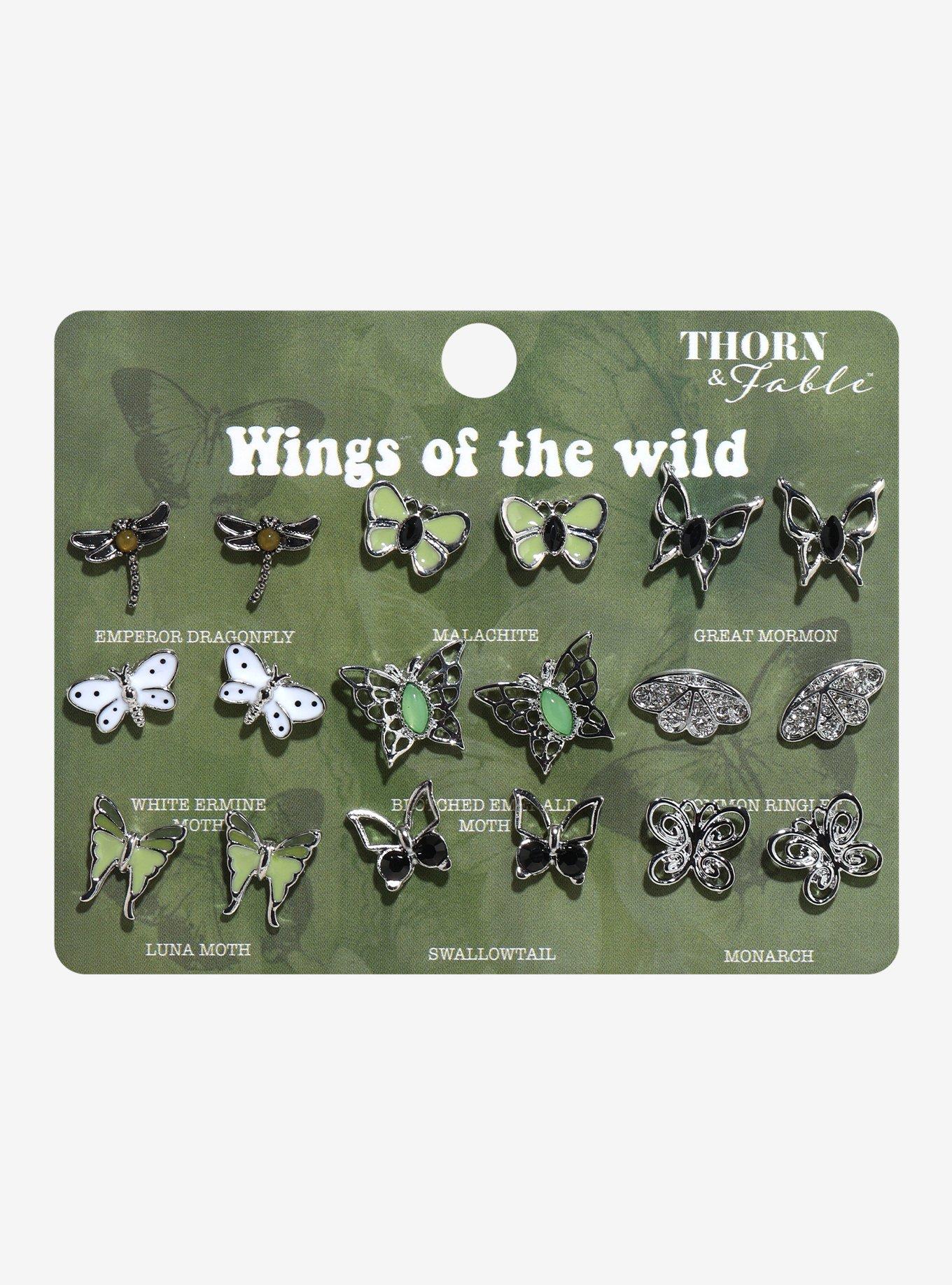 Thorn & Fable Wind Of The Wild Stud Earring Set, , hi-res