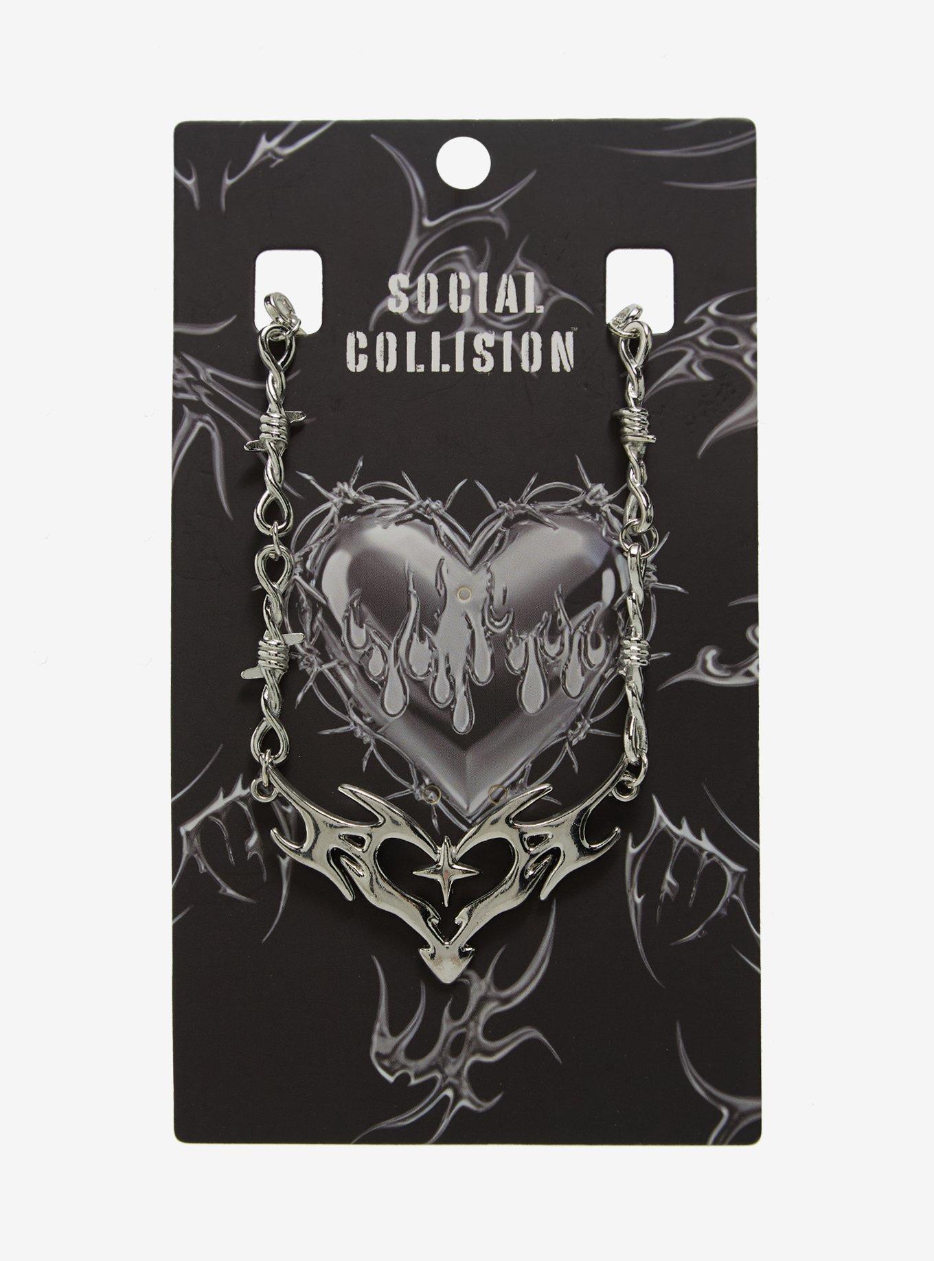 Chrome Heart Barbed Wire Necklace, , hi-res