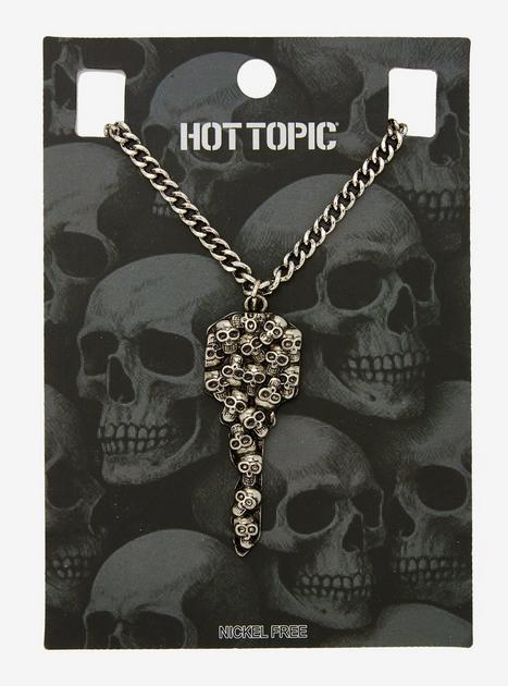 Skull Key Pendant Necklace | Hot Topic