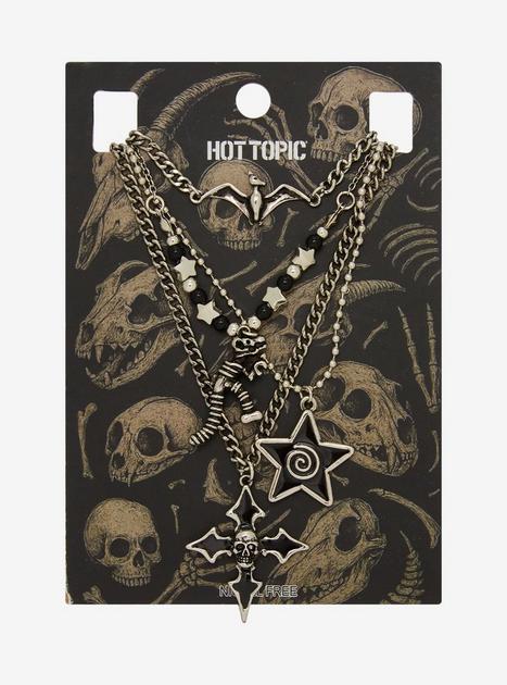 Dinosaur Star Grunge Necklace Set | Hot Topic