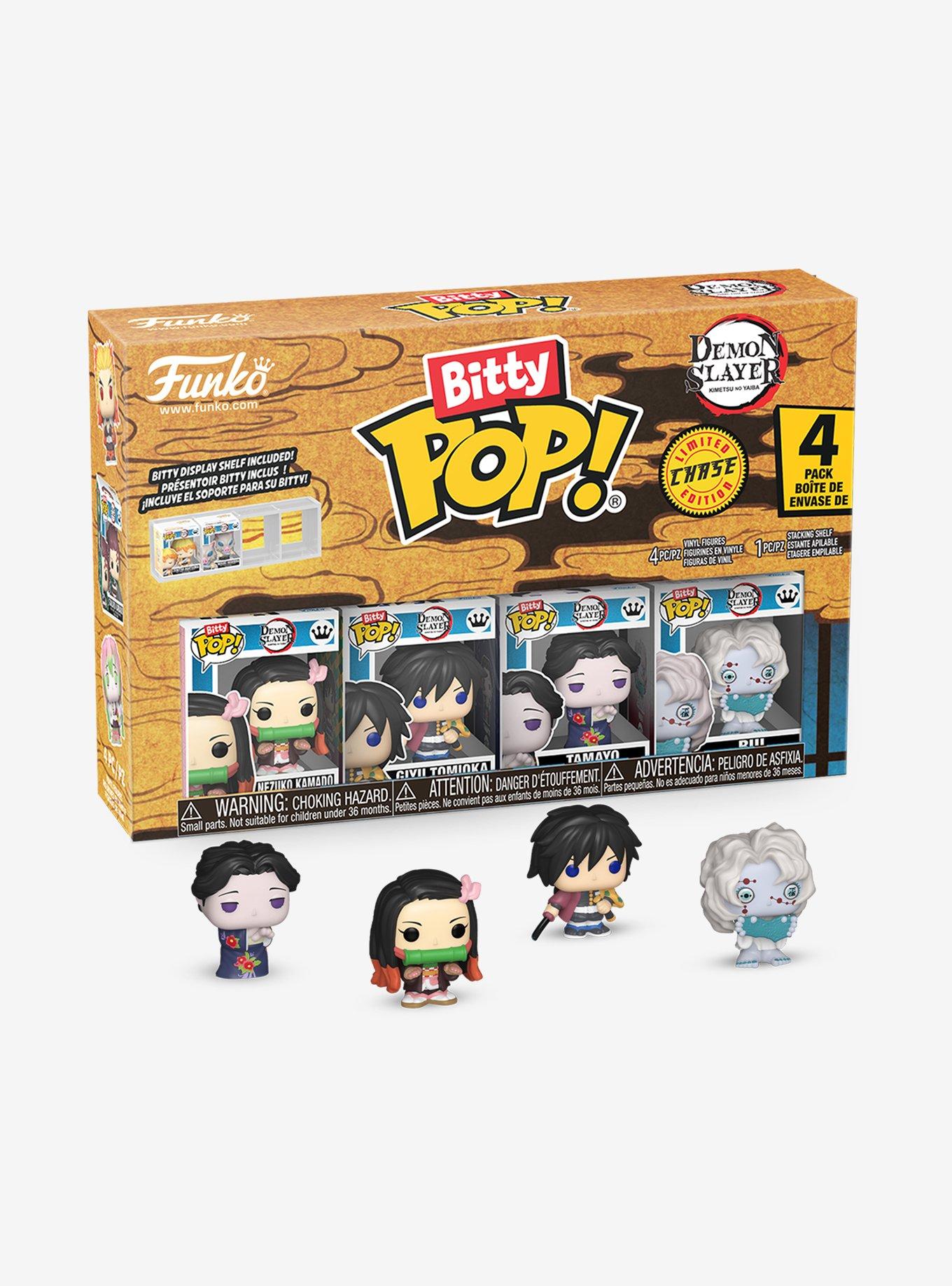 Funko Bitty Pop! Demon Slayer Nezuko Series 2 1.25" 4-Pack Vinyl Figure, Ages 3+ - Open Miscellaneous