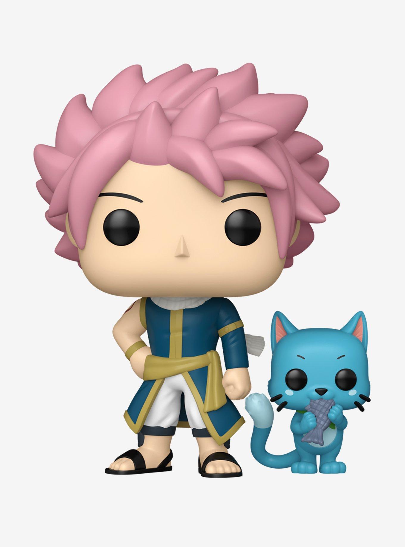 Funko Pop! Games Fairy Tail: 100 Years Quest Natsu With Happy Vinyl Figure, , hi-res