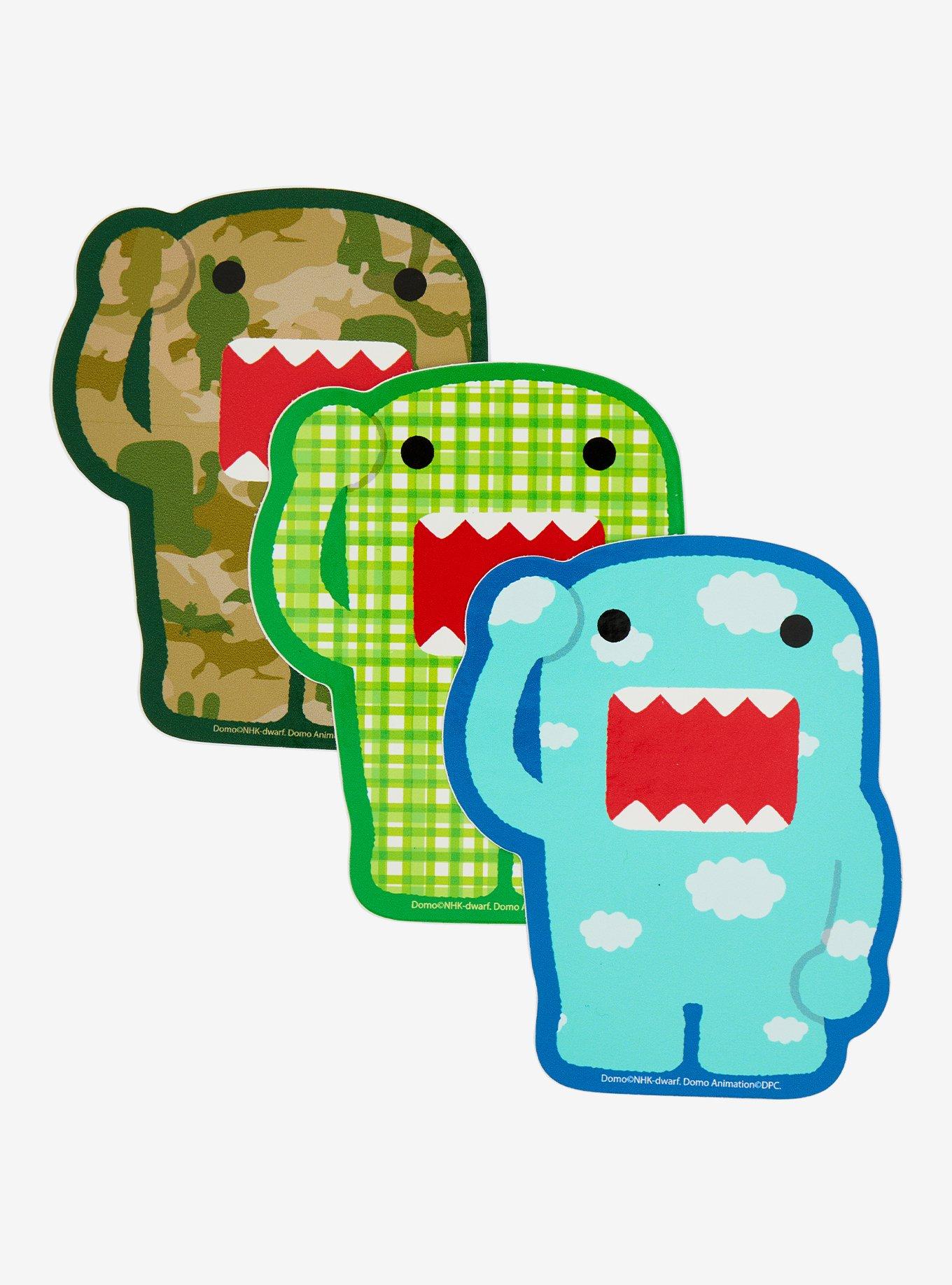 Domo Patterned Sticker Pack, , hi-res