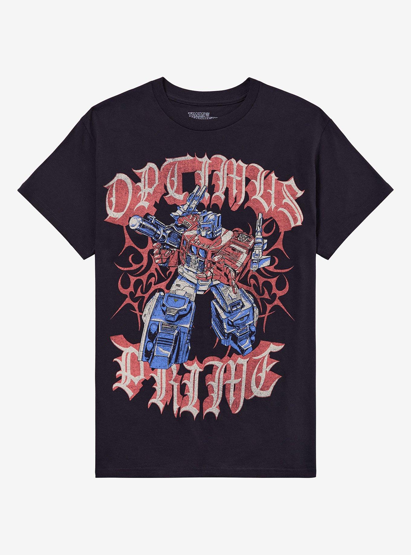 Transformers Optimus Prime Metal Print T-Shirt, , hi-res