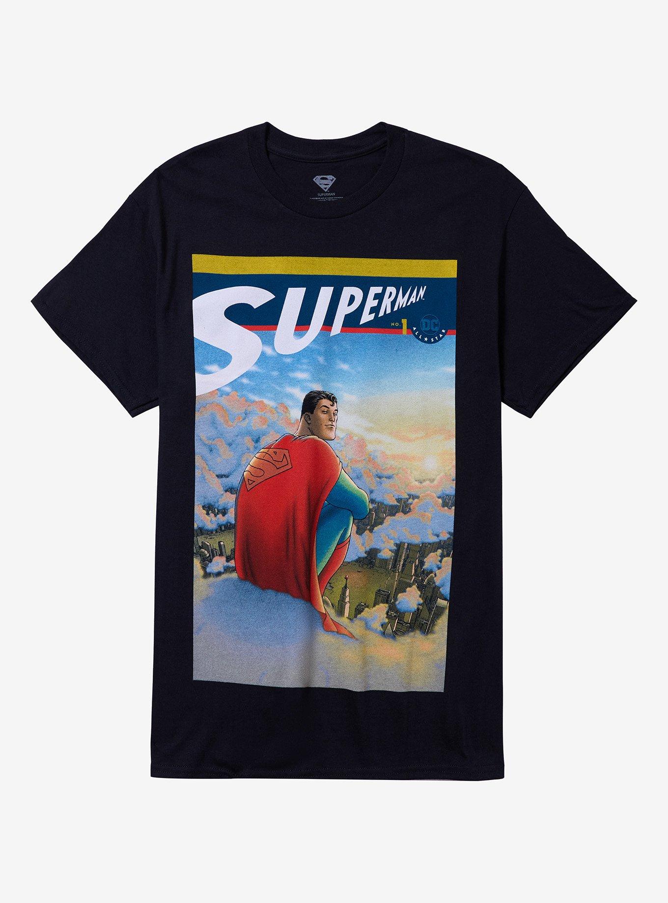 DC Comics All Star Superman Sitting T-Shirt, , hi-res