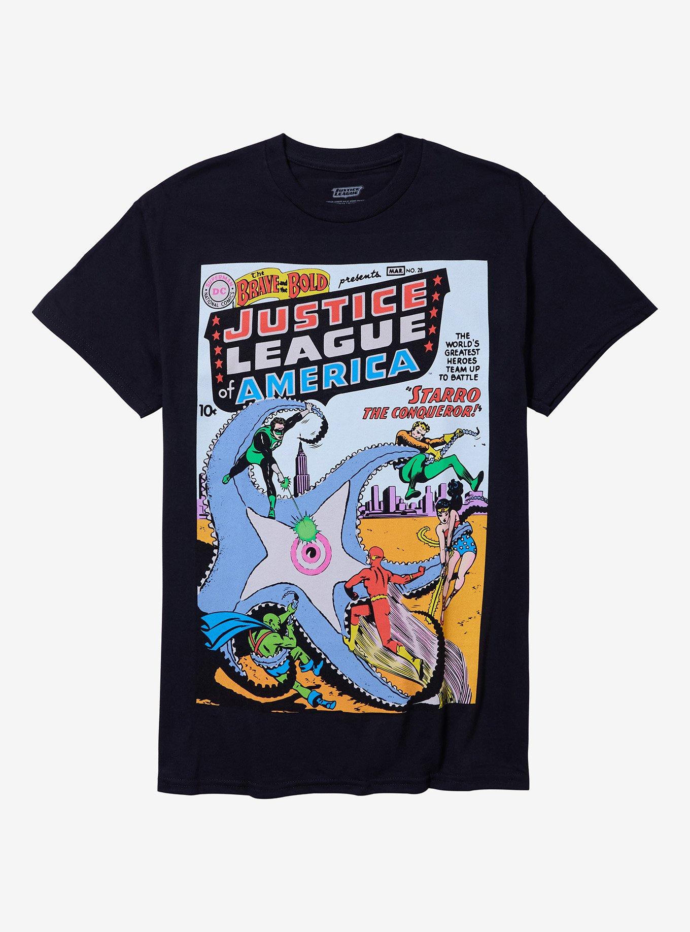 DC Comics Justice League Starro Battle T-Shirt, , hi-res