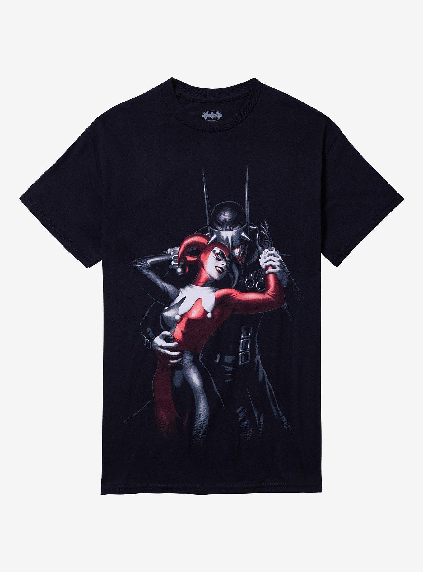 DC Comics The Batman Who Laughs & Harley Quinn T-Shirt, , hi-res