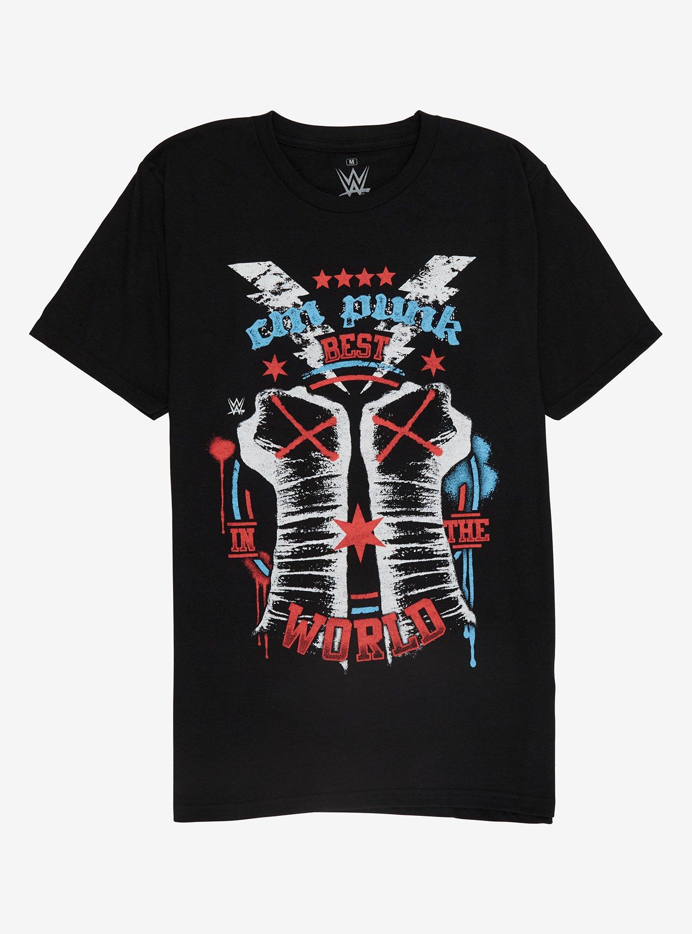 WWE CM Punk Fists T-Shirt, , hi-res