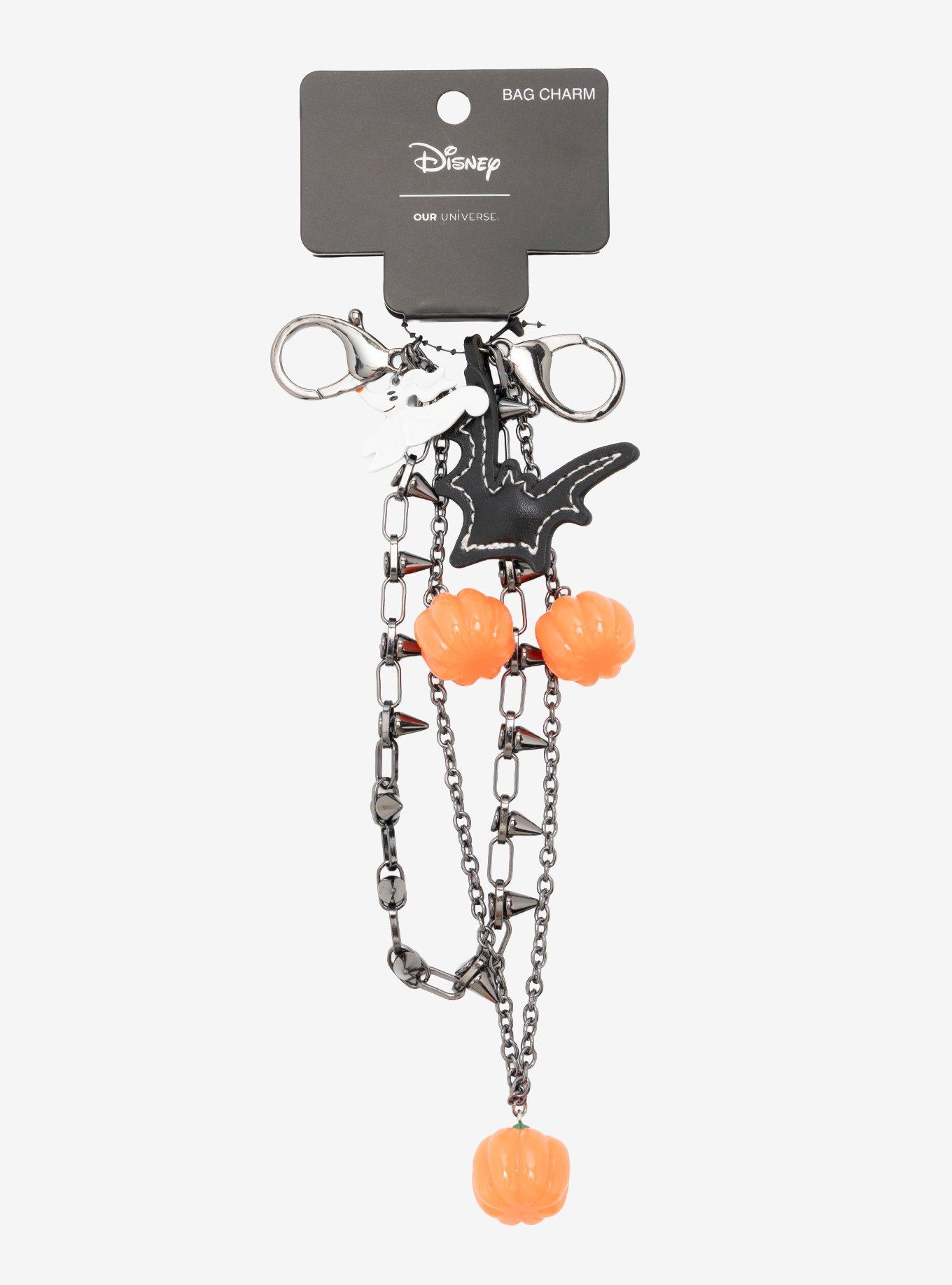 Our Universe Disney The Nightmare Before Christmas Pumpkin Charms Bag Chain - BoxLunch Exclusive, , hi-res