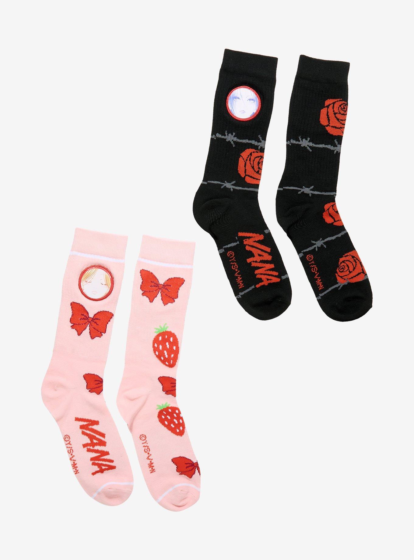 Nana Osaki & Komatsu Crew Socks 2 Pair, , hi-res