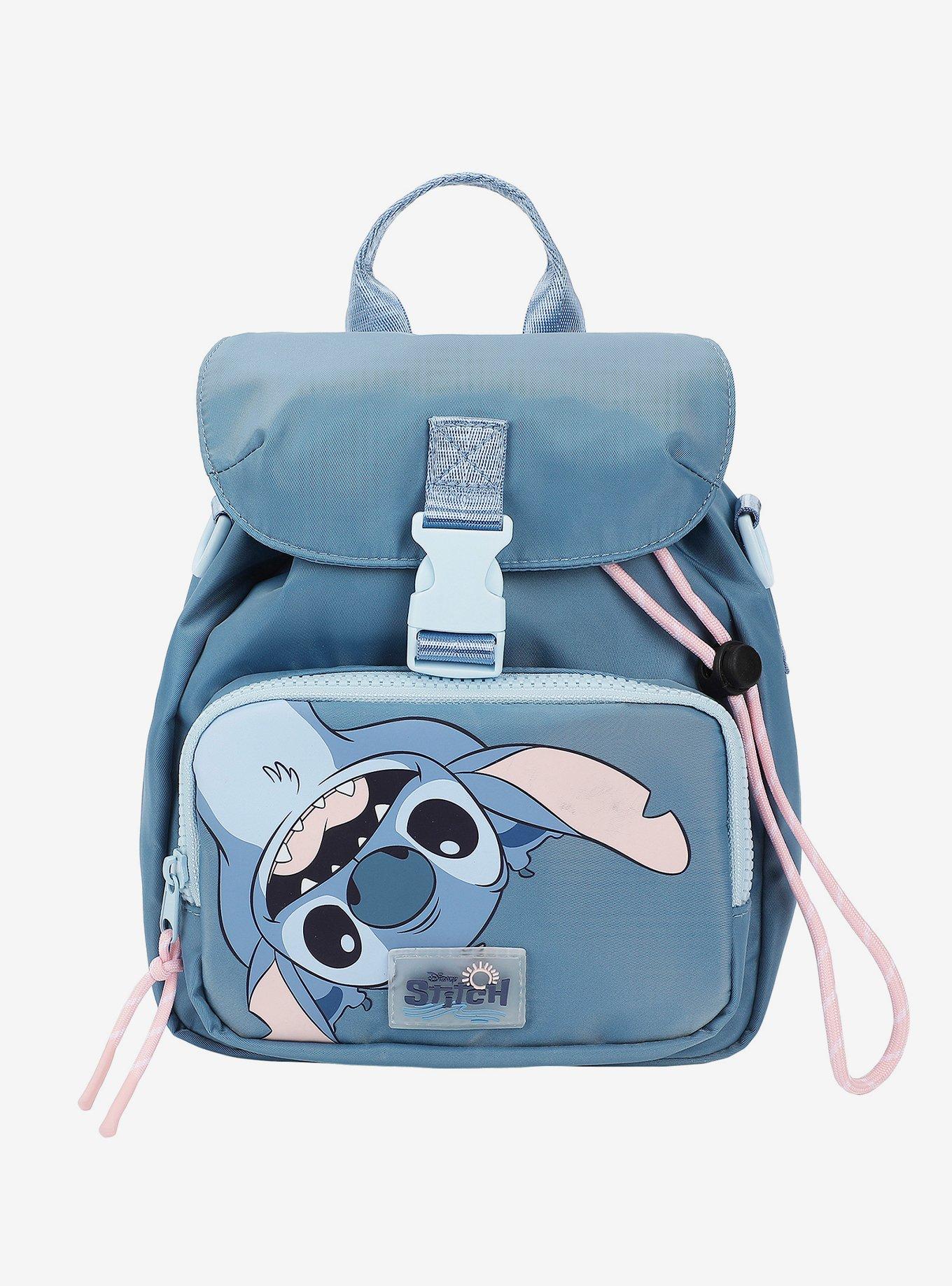 Disney Stitch Nylon Convertible Mini Backpack, , hi-res