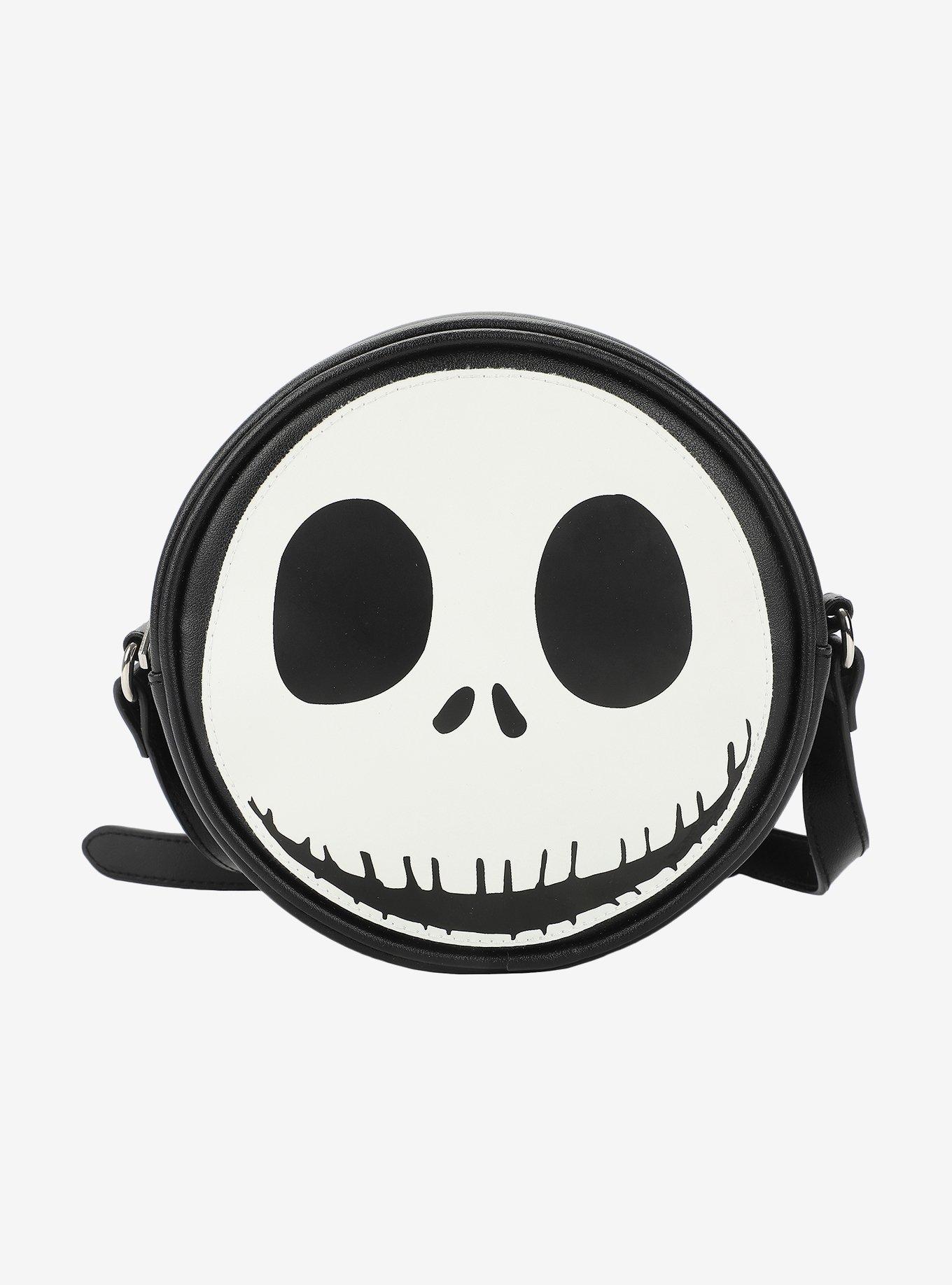 The Nightmare Before Christmas Jack Skellington Face Crossbody Bag, , hi-res