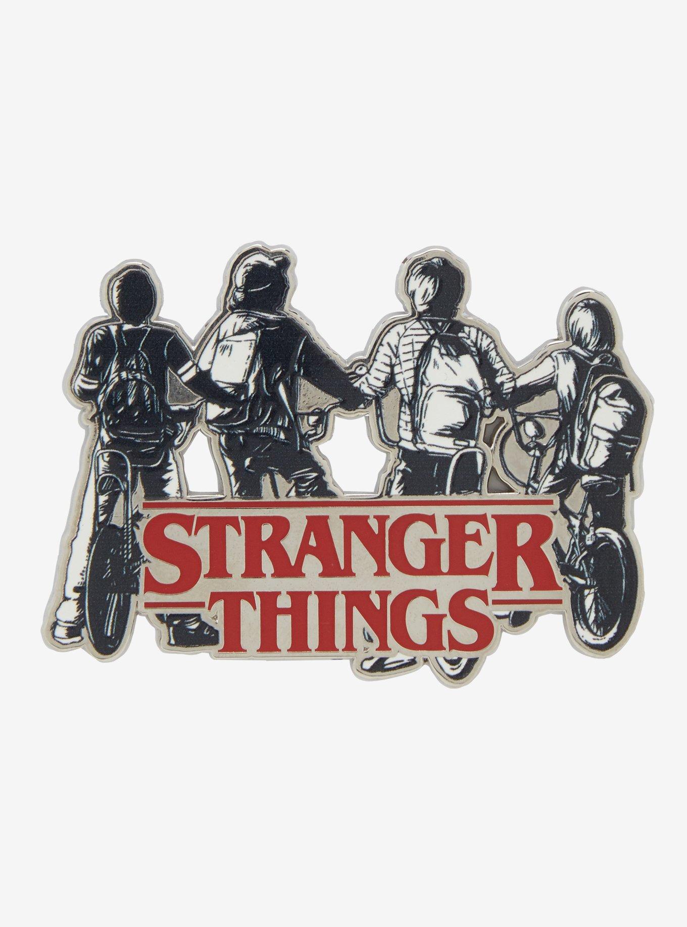 Stranger Things Bikes Glow-in-the-Dark Enamel Pin — BoxLunch