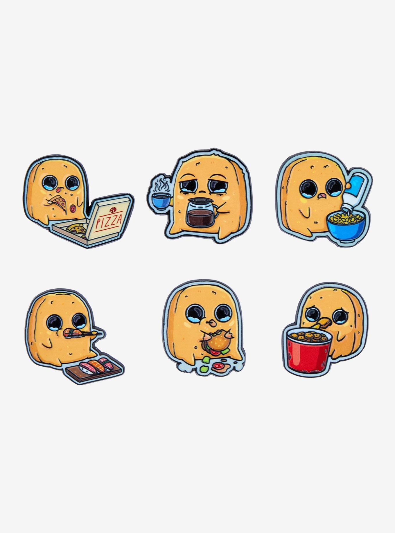 Sad Nuggie Blind Box Enamel Pin &mdash; BoxLunch Exclusive, , hi-res