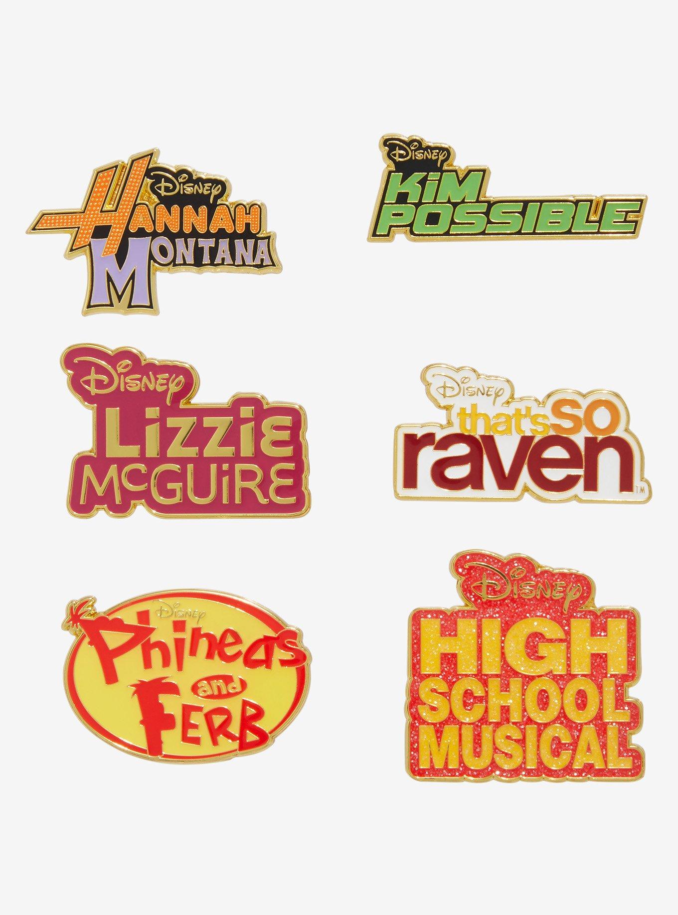 Loungefly Disney Channel Logos Blind Box Enamel Pin - BoxLunch Exclusive, , hi-res