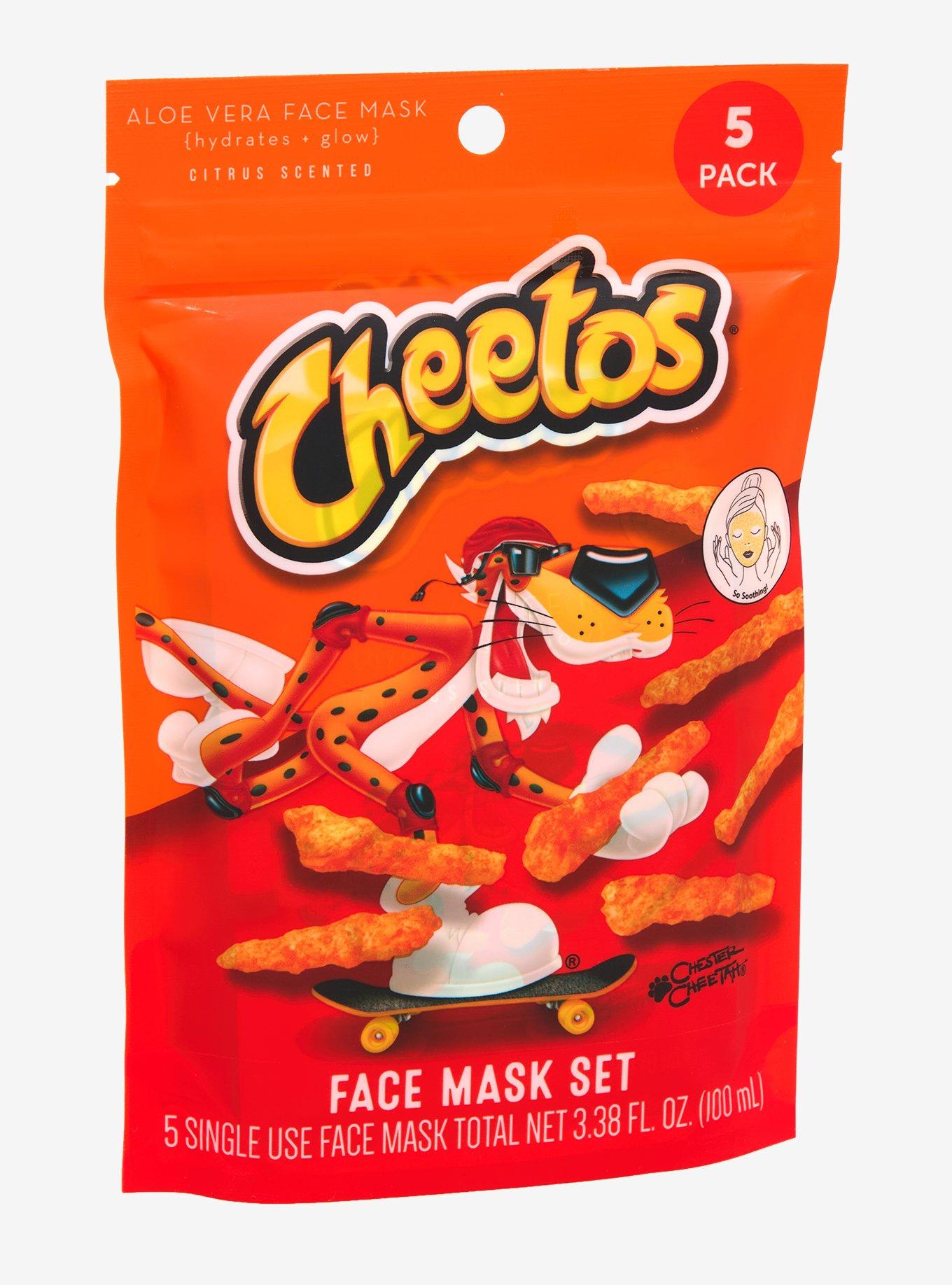 Cheetos Face Sheet Mask Set, , hi-res