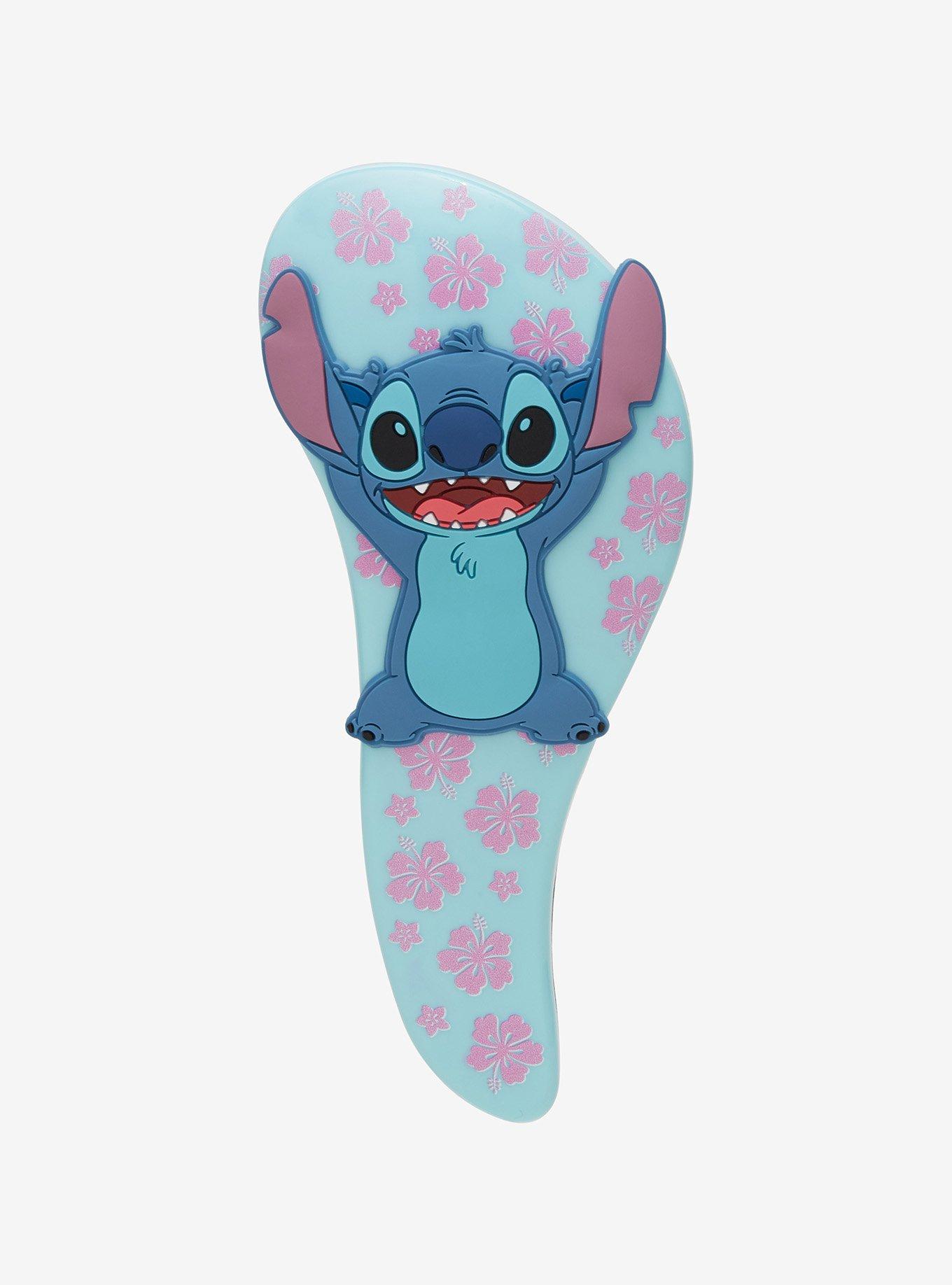 Disney Stitch Flowers Detangler Hair Brush, , hi-res