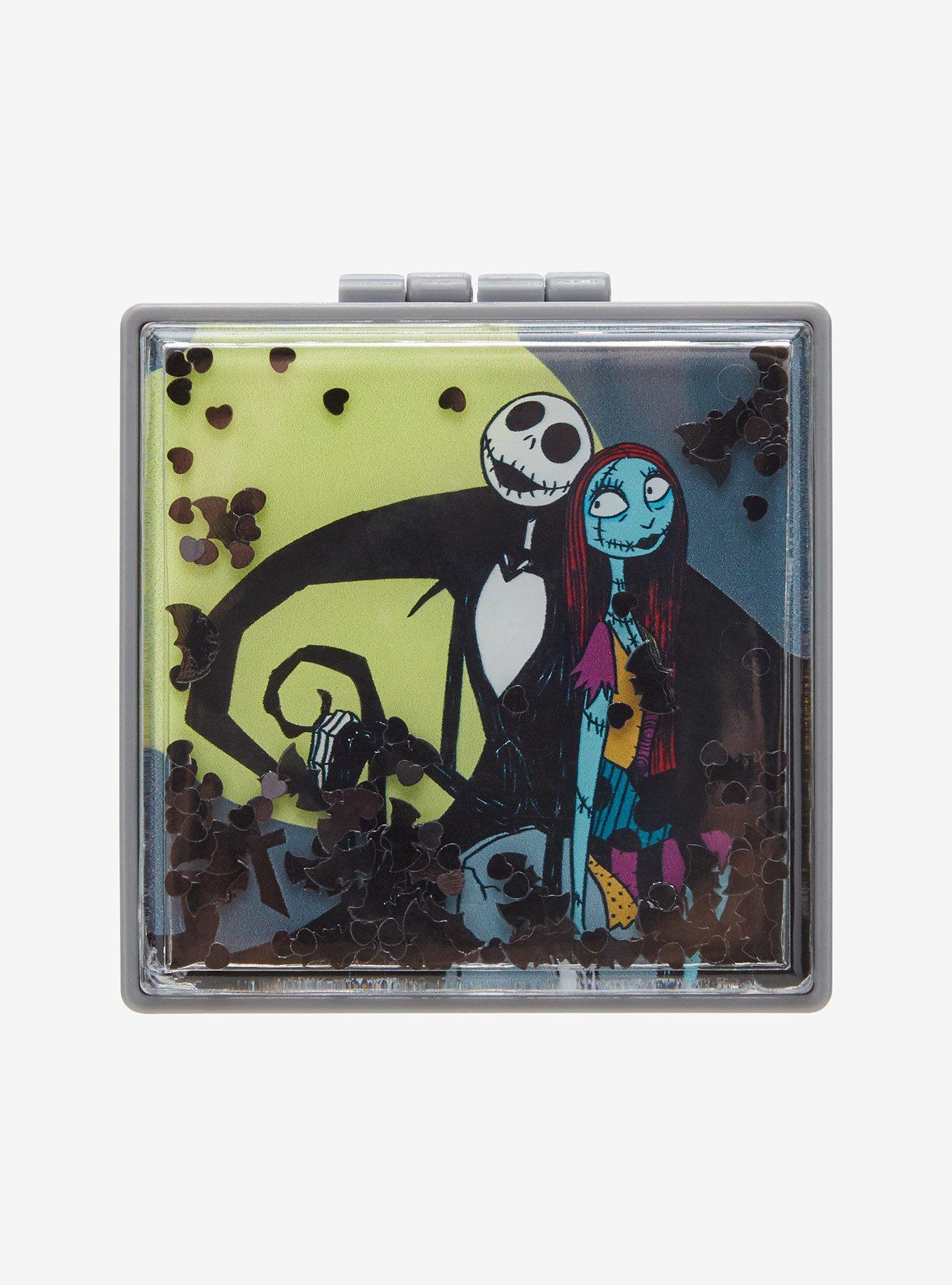 The Nightmare Before Christmas Jack & Sally Shaker Compact Mirror, , hi-res