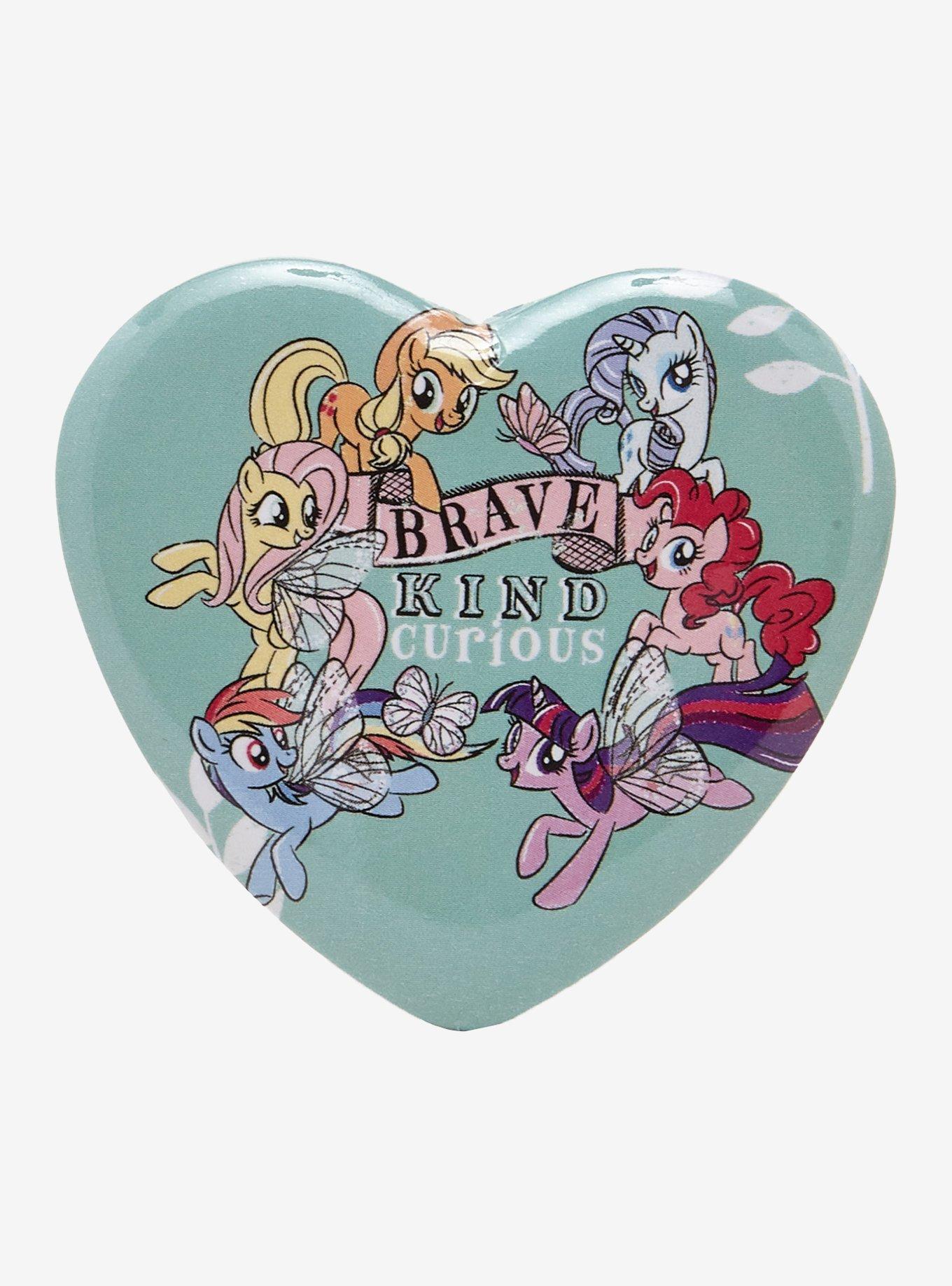 My Little Pony Group Heart Button, , hi-res