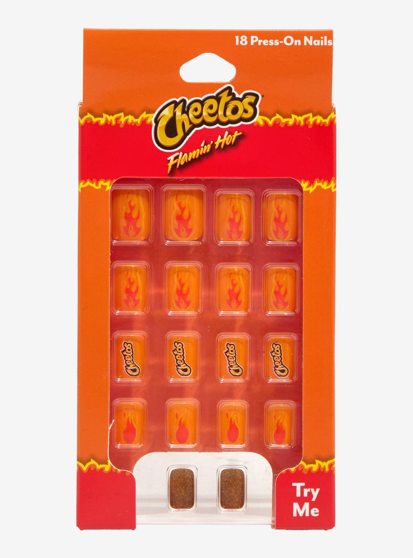 Hot Cheetos Press-On Nails, , hi-res