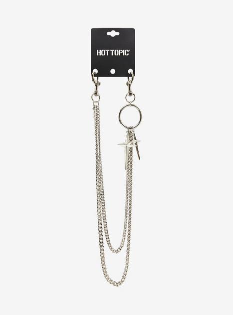 Star O-Ring 16 Inch & 20 Inch Double Wallet Chain | Hot Topic