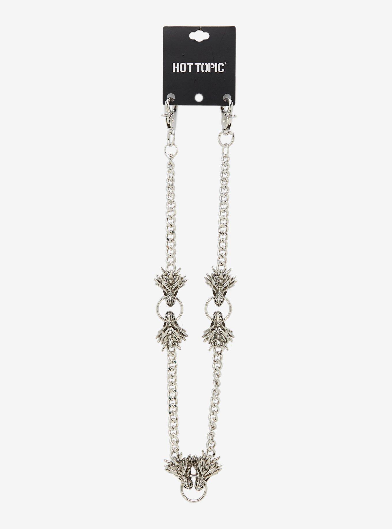Dragon Head 24 Inch Wallet Chain | Hot Topic