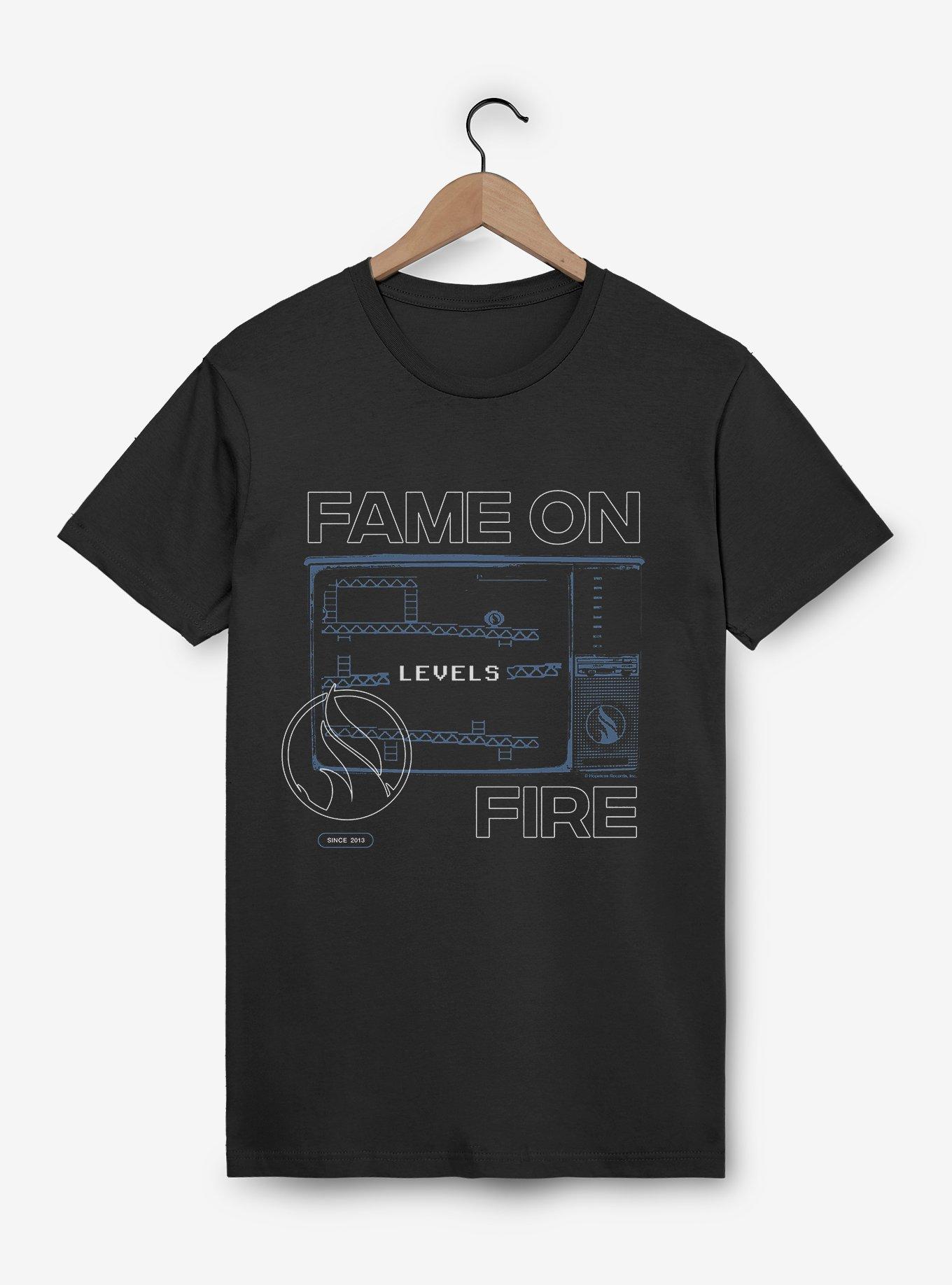 Fame On Fire Levels T-Shirt, , hi-res
