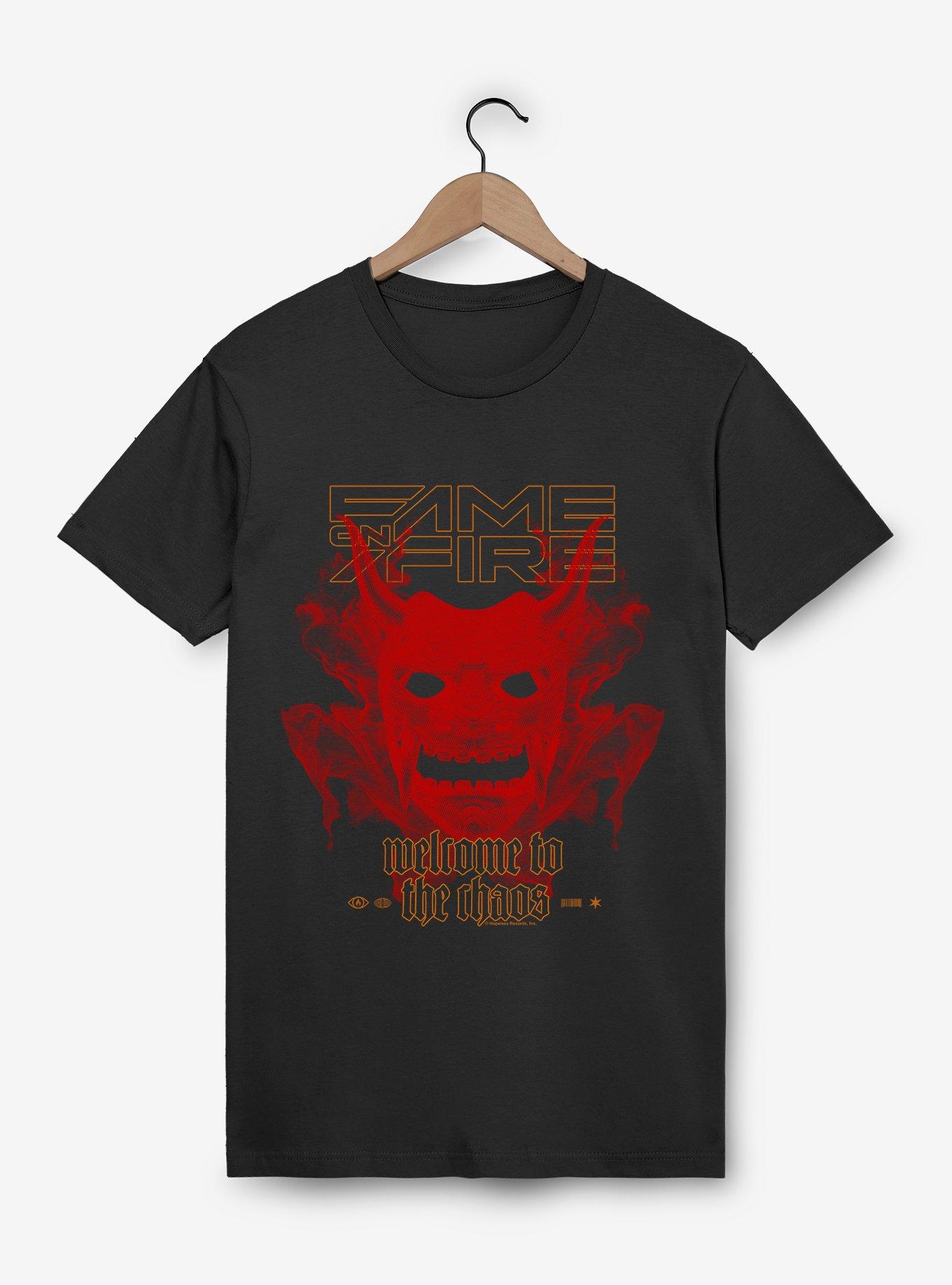 Fame On Fire Welcome To The Chaos Demon T-Shirt, , hi-res