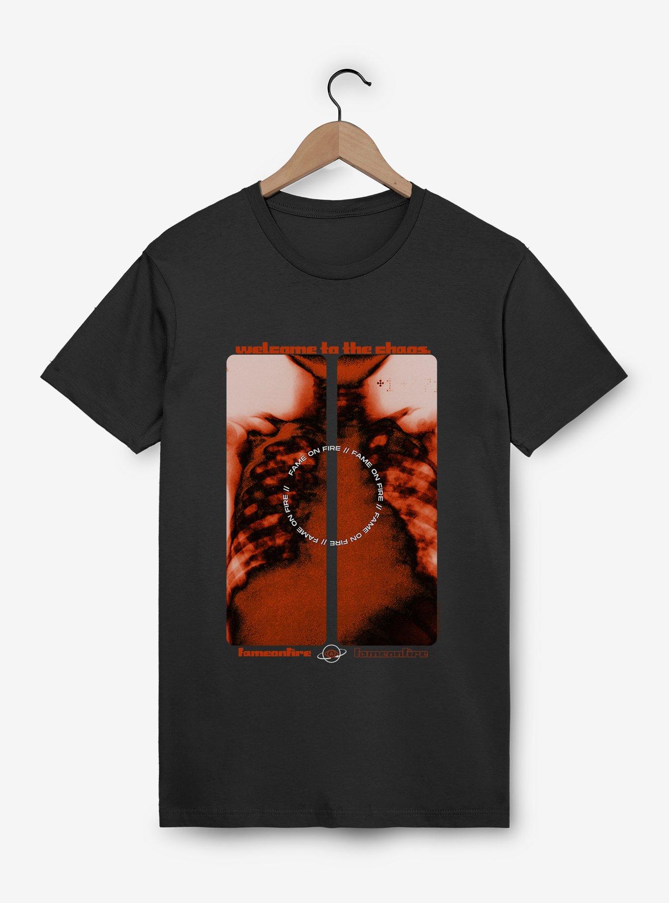 Fame On Fire X-Ray Welcome To The Chaos T-Shirt, , hi-res