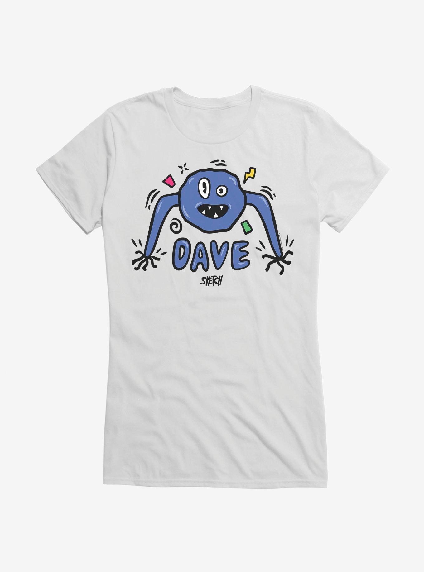 Sketch Dave Doodle Girls T-Shirt
