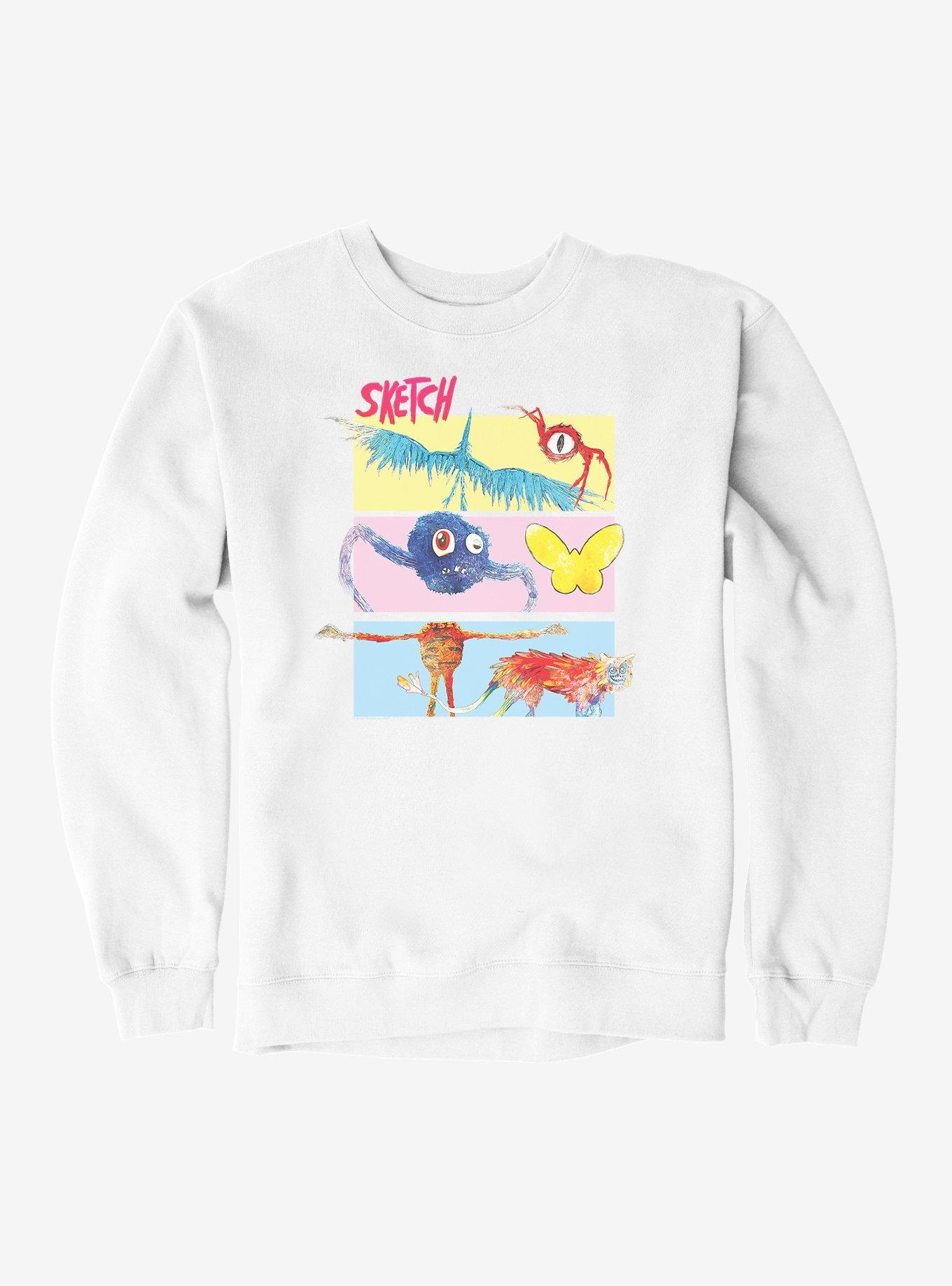 Sketch Monsters Sweatshirt, , hi-res