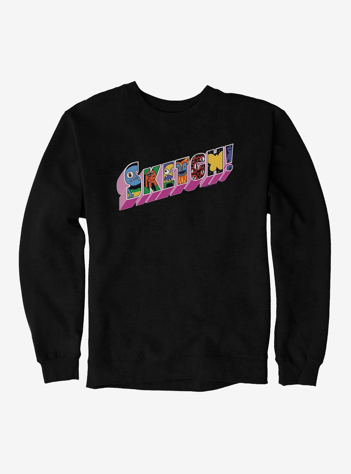 Sketch Postcard Logo Sweatshirt