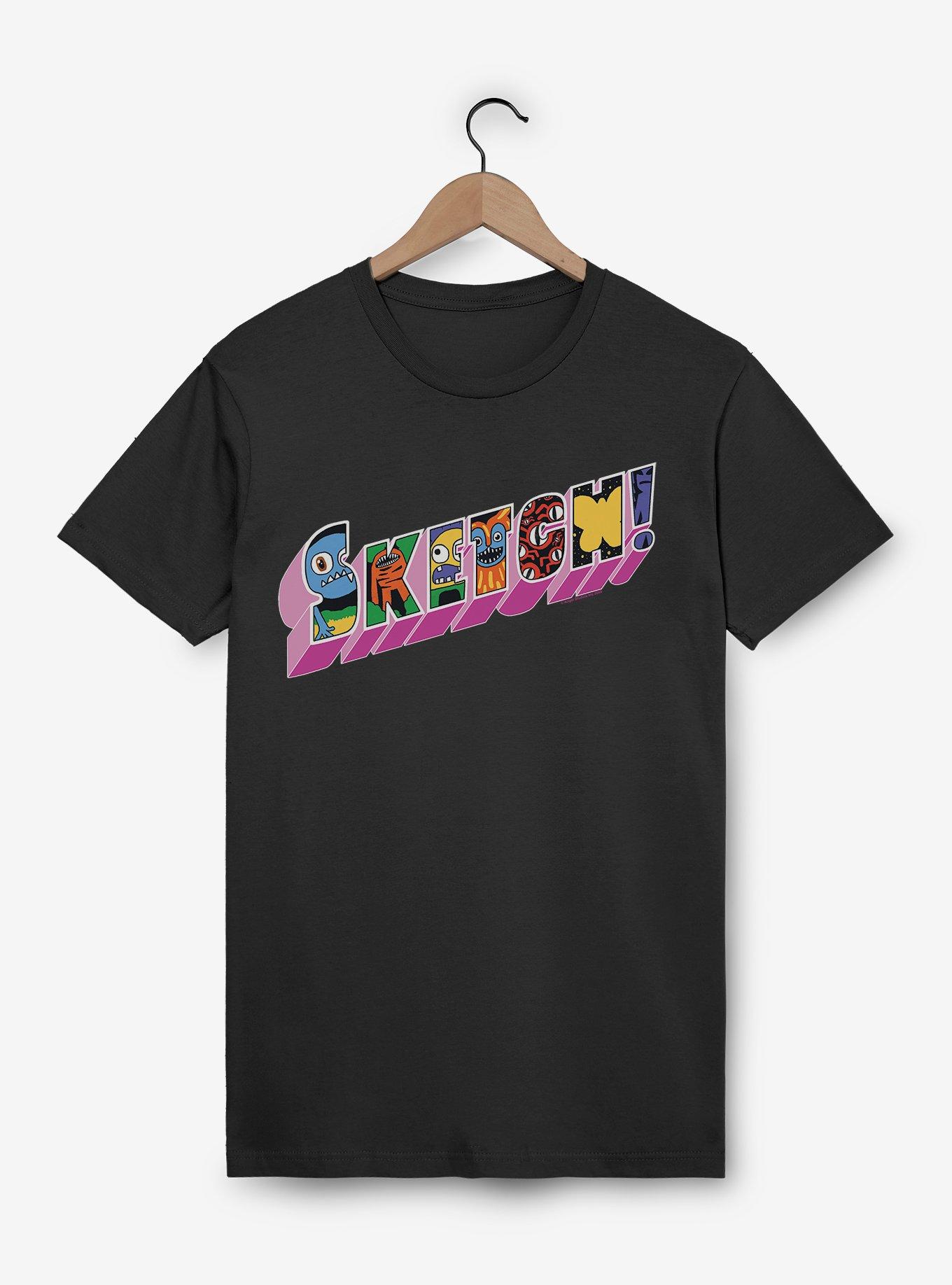 Sketch Postcard Logo T-Shirt, , hi-res