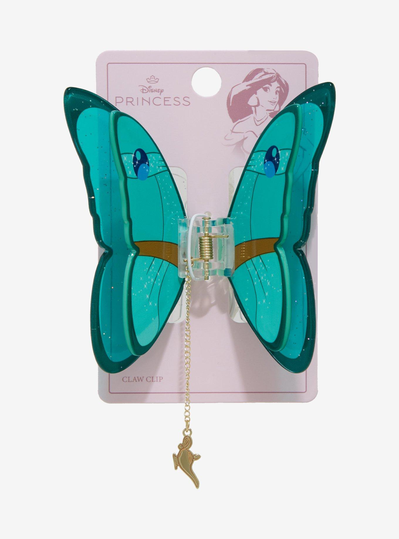 Disney Aladdin Jasmine Butterfly Claw Clip — BoxLunch Exclusive, , hi-res