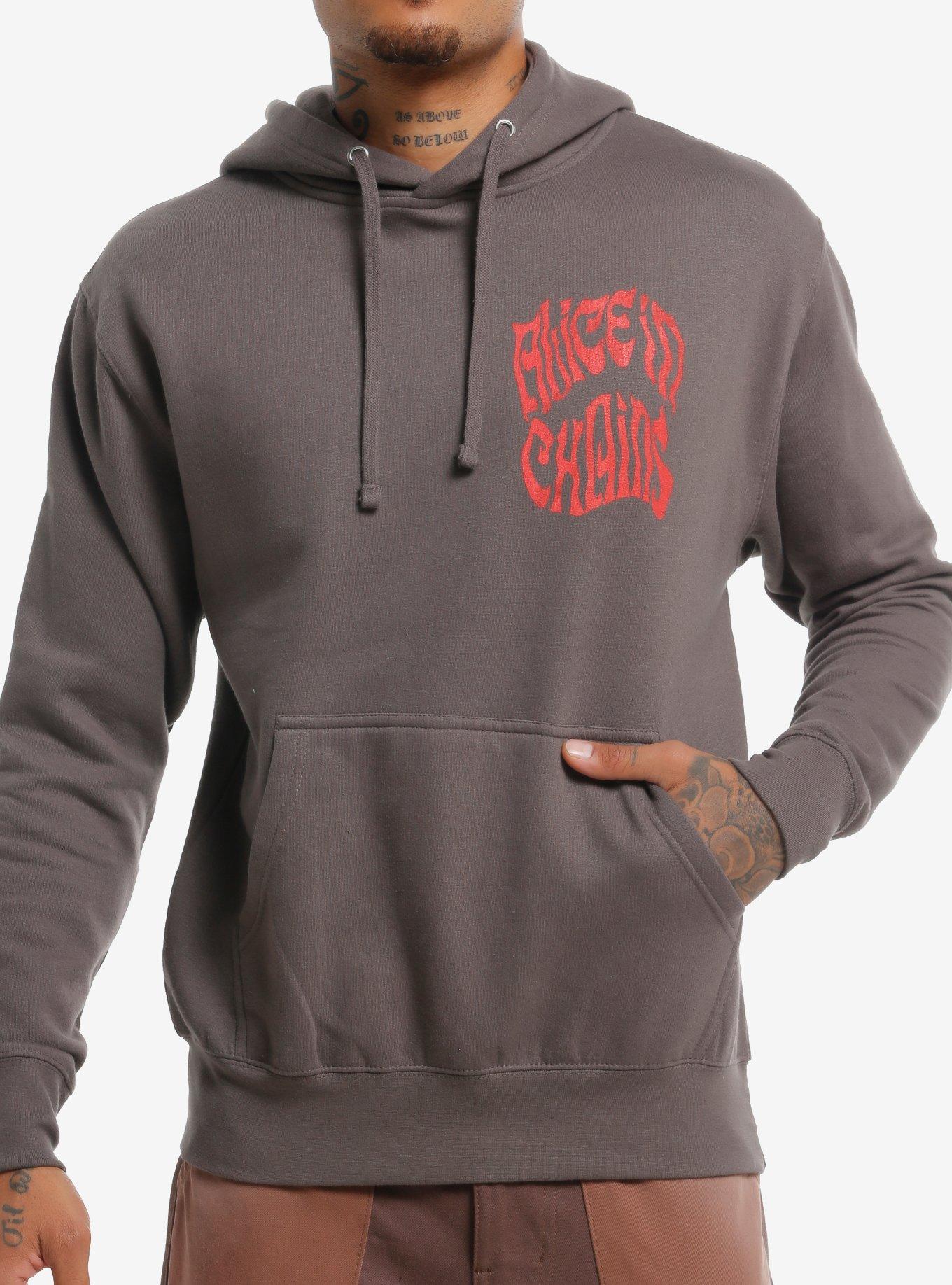 Alice In Chains Anatomical Heart Hoodie, , hi-res