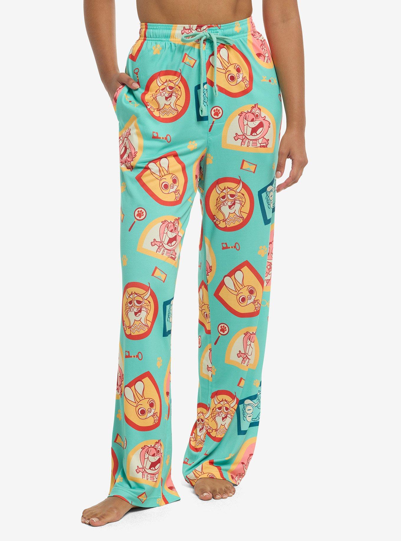 Disney Zootopia 2 Chibi Characters Pajama Pants, , hi-res