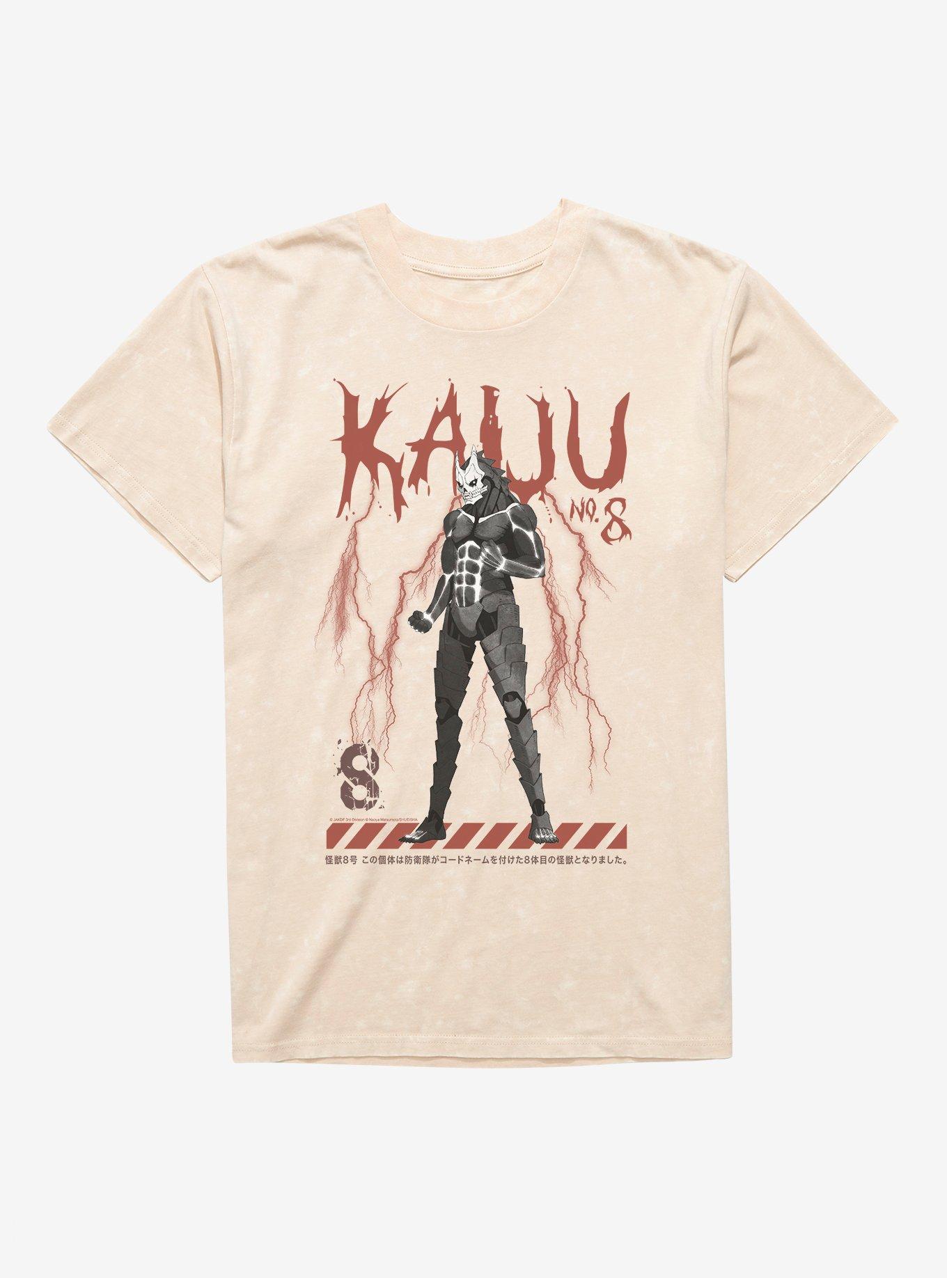 Kaiju No. 8 Kafka Hibino As Kaiju No. 8 Natural Mineral Wash T-Shirt, , hi-res