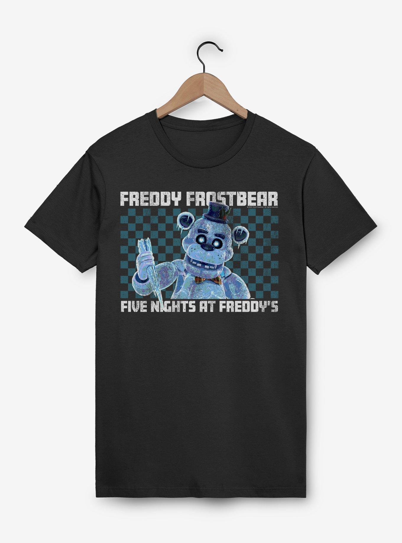 Five Nights At Freddy's Checkered Freddy Frostbear T-Shirt, , hi-res